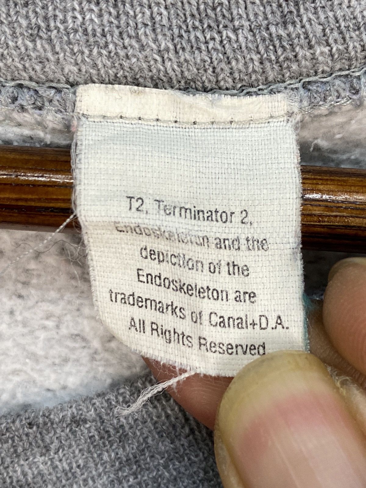 Vintage Vintage Terminator 2 3D Sweatshirt Size US M / EU 48-50 / 2 - 6 Thumbnail