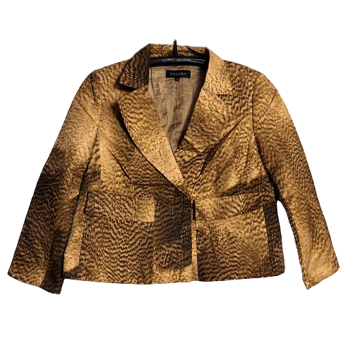 🔥RARE🔥Vintage Escada Leopard Blazer Jacket