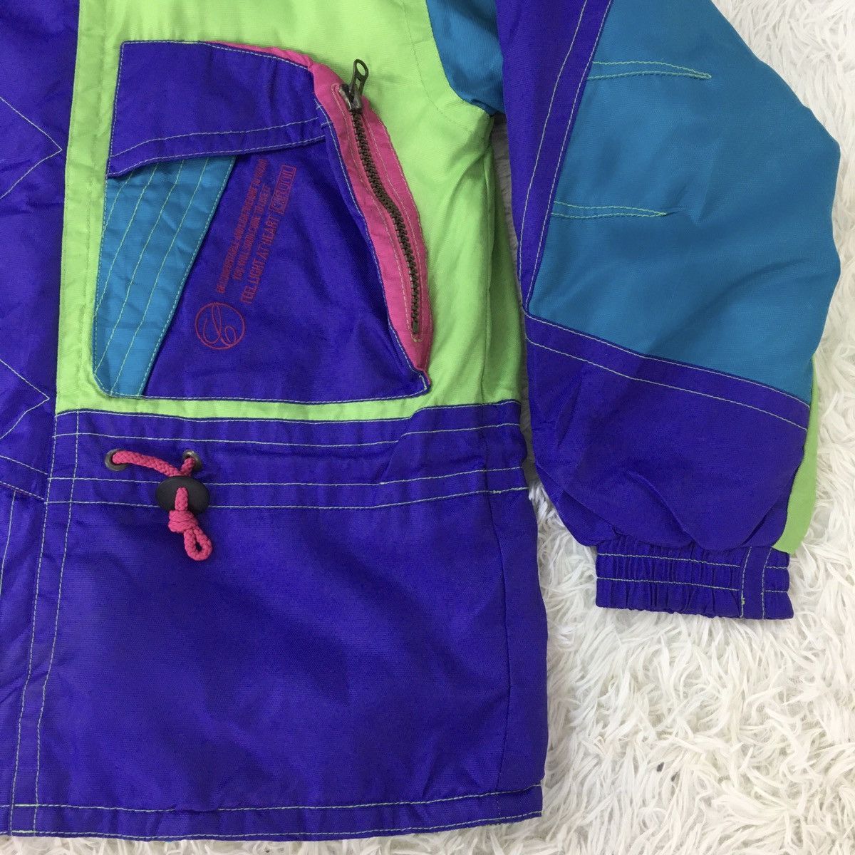 Other Caronil Colour Block Winter Jacket Size US L / EU 52-54 / 3 - 4 Thumbnail