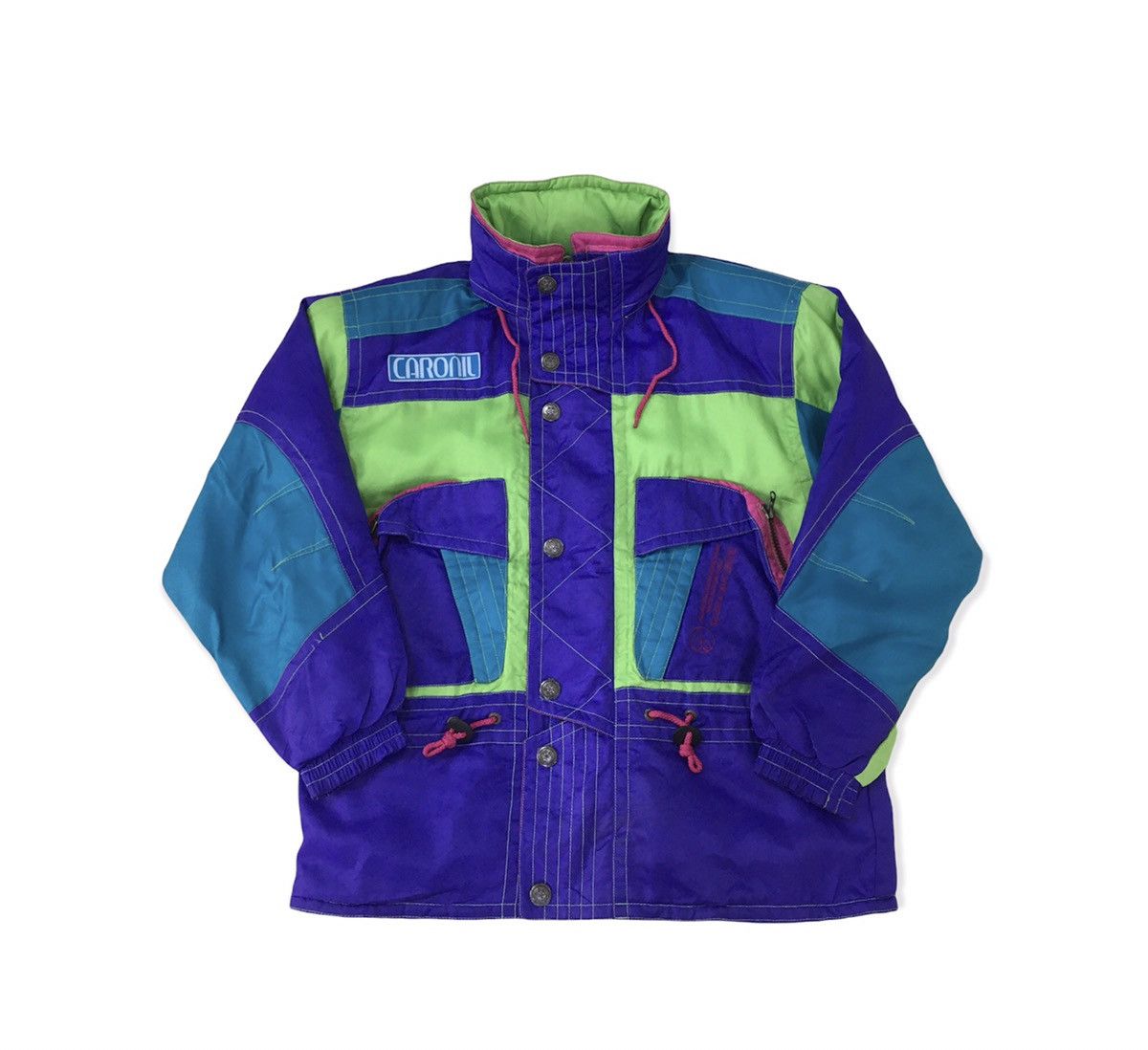Other Caronil Colour Block Winter Jacket Size US L / EU 52-54 / 3 - 1 Thumbnail