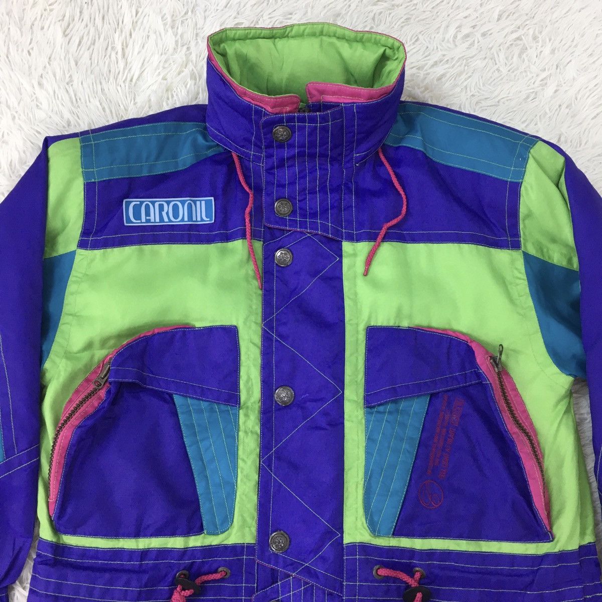 Other Caronil Colour Block Winter Jacket Size US L / EU 52-54 / 3 - 5 Thumbnail
