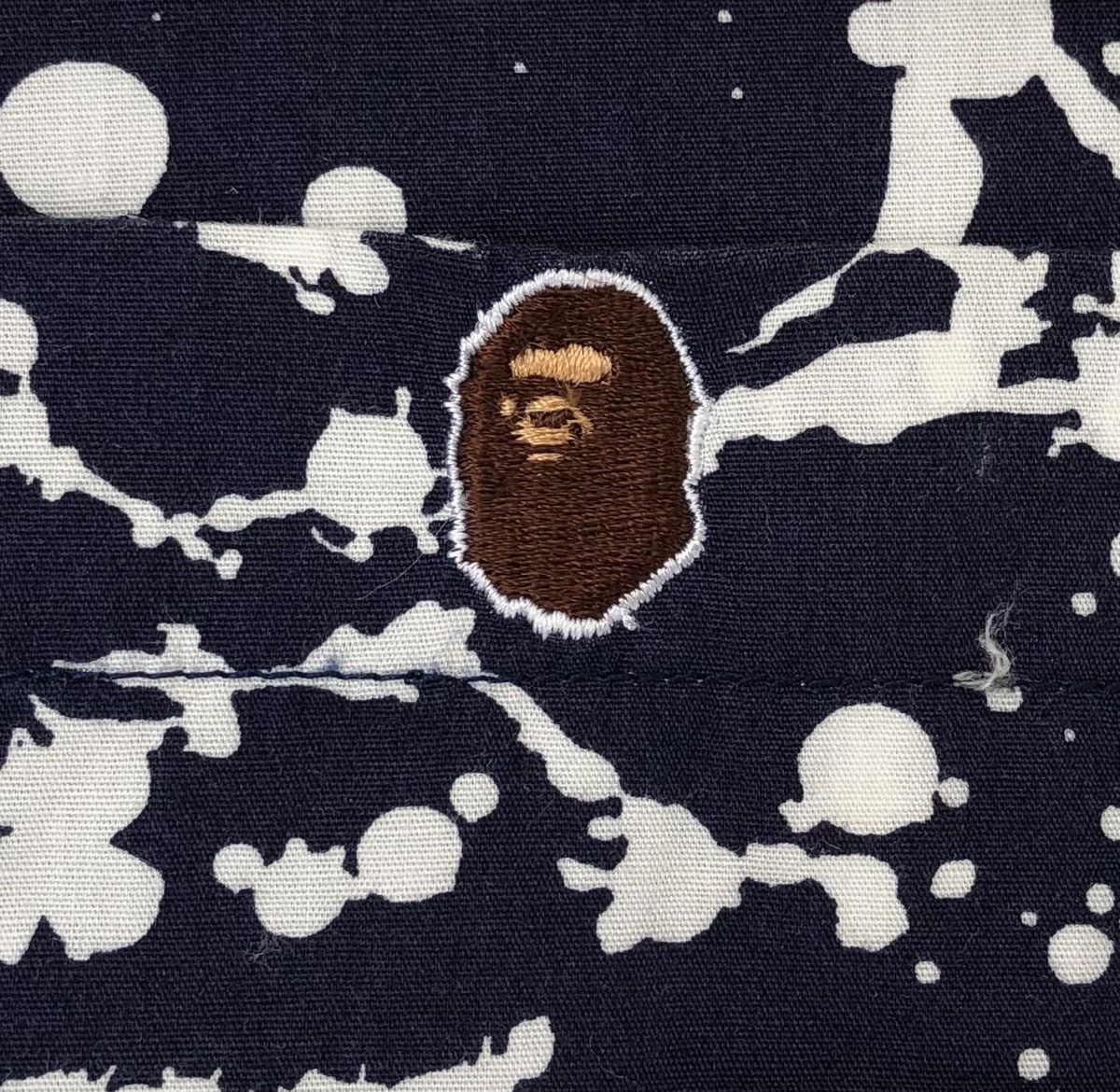Bape OG Bape Splatter Short Sleeve Shirt Size US L / EU 52-54 / 3 - 7 Thumbnail