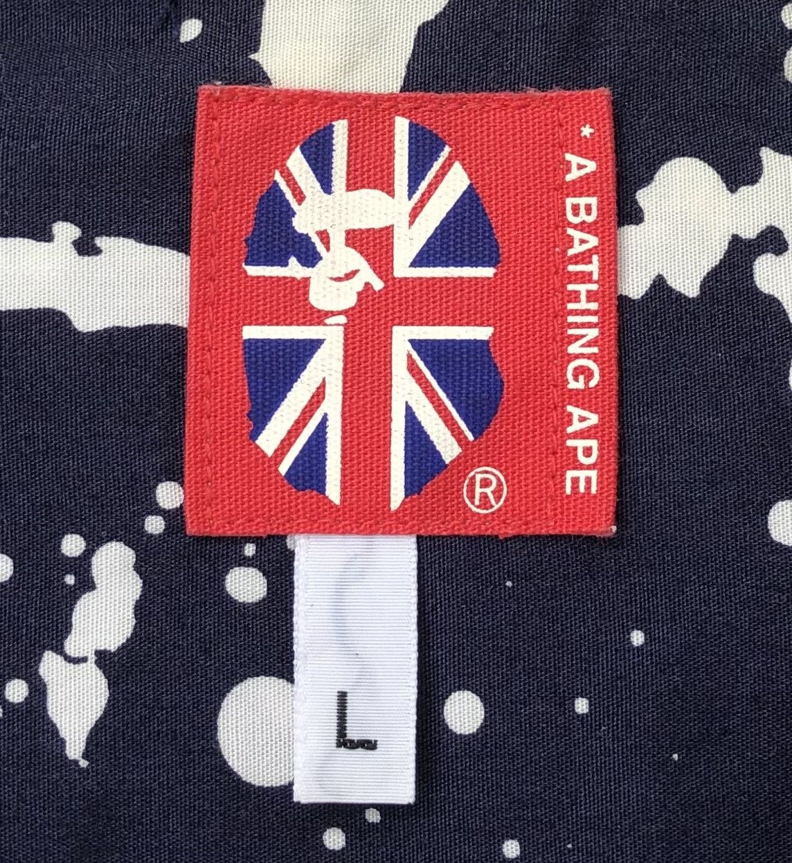 Bape OG Bape Splatter Short Sleeve Shirt Size US L / EU 52-54 / 3 - 10 Thumbnail