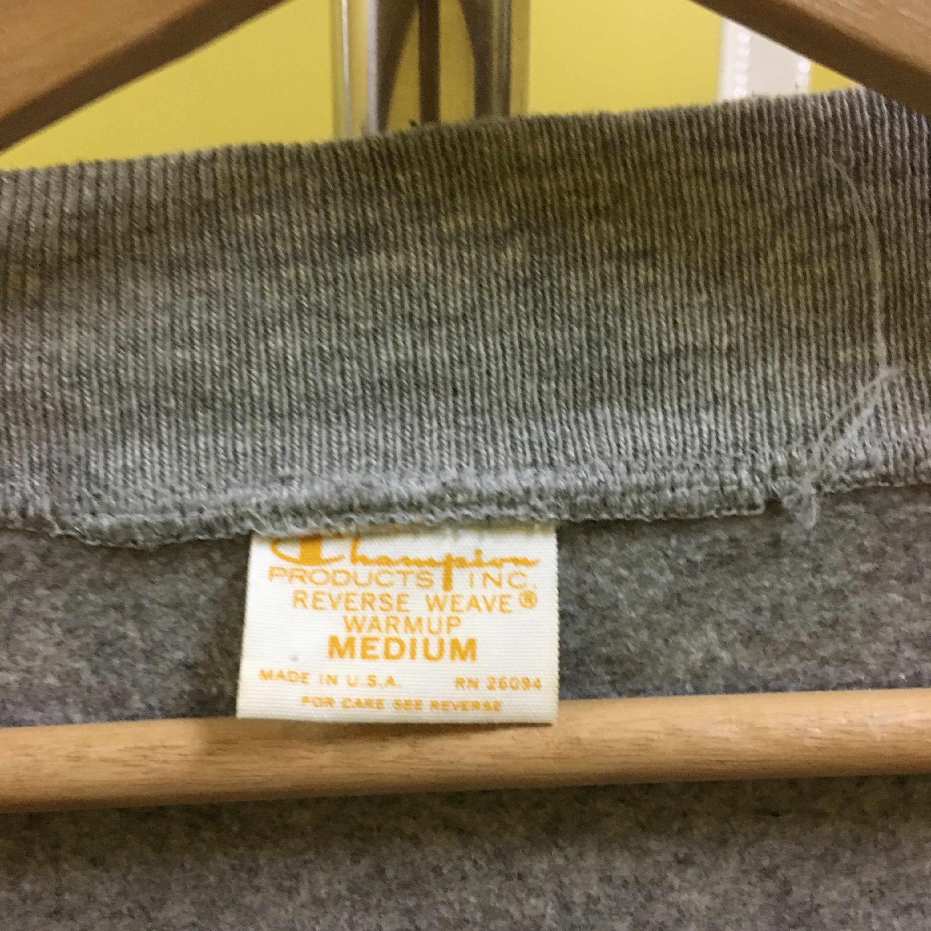 Champion × Vintage Vintage 70s Champion Reverse Wave Snap Button Size US M / EU 48-50 / 2 - 7 Thumbnail