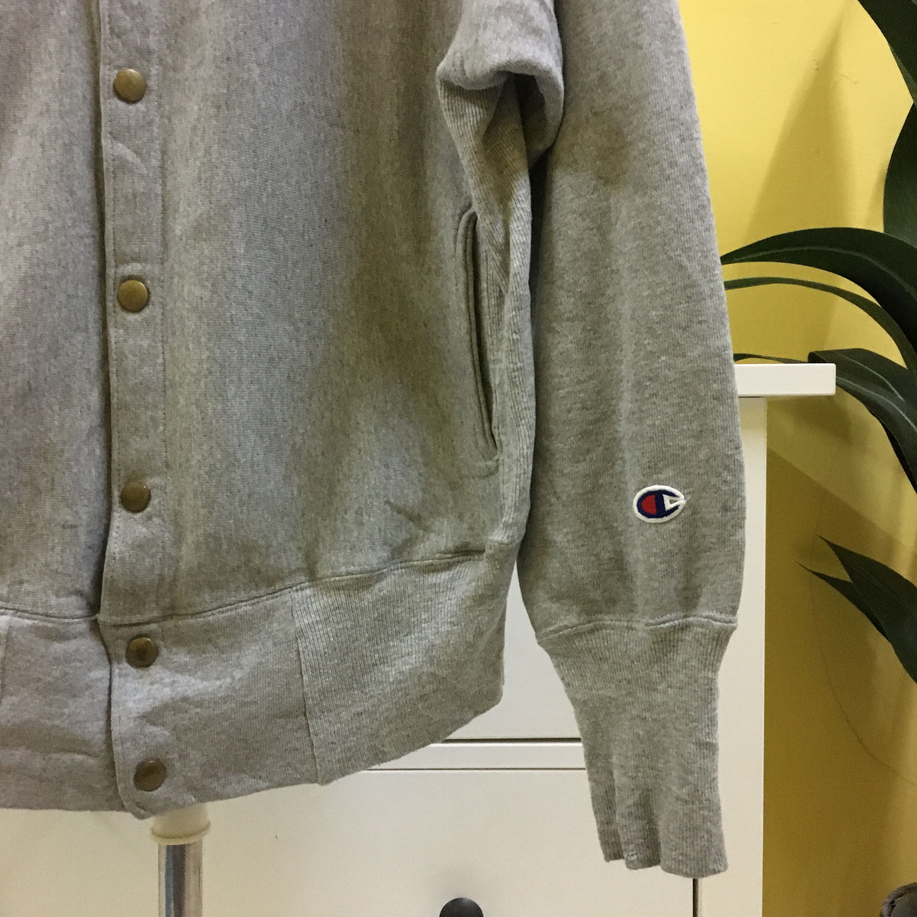 Champion × Vintage Vintage 70s Champion Reverse Wave Snap Button Size US M / EU 48-50 / 2 - 3 Thumbnail