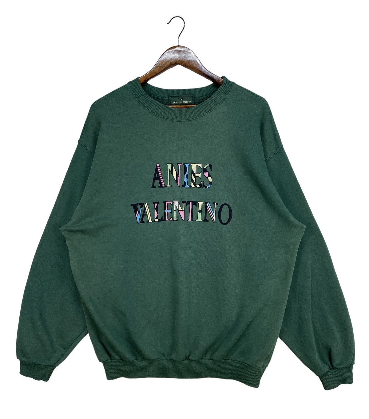 MR & MRS ITALY Vintage Anies Valentino Sweatshirt Size US L / EU 52-54 / 3 - 1 Thumbnail