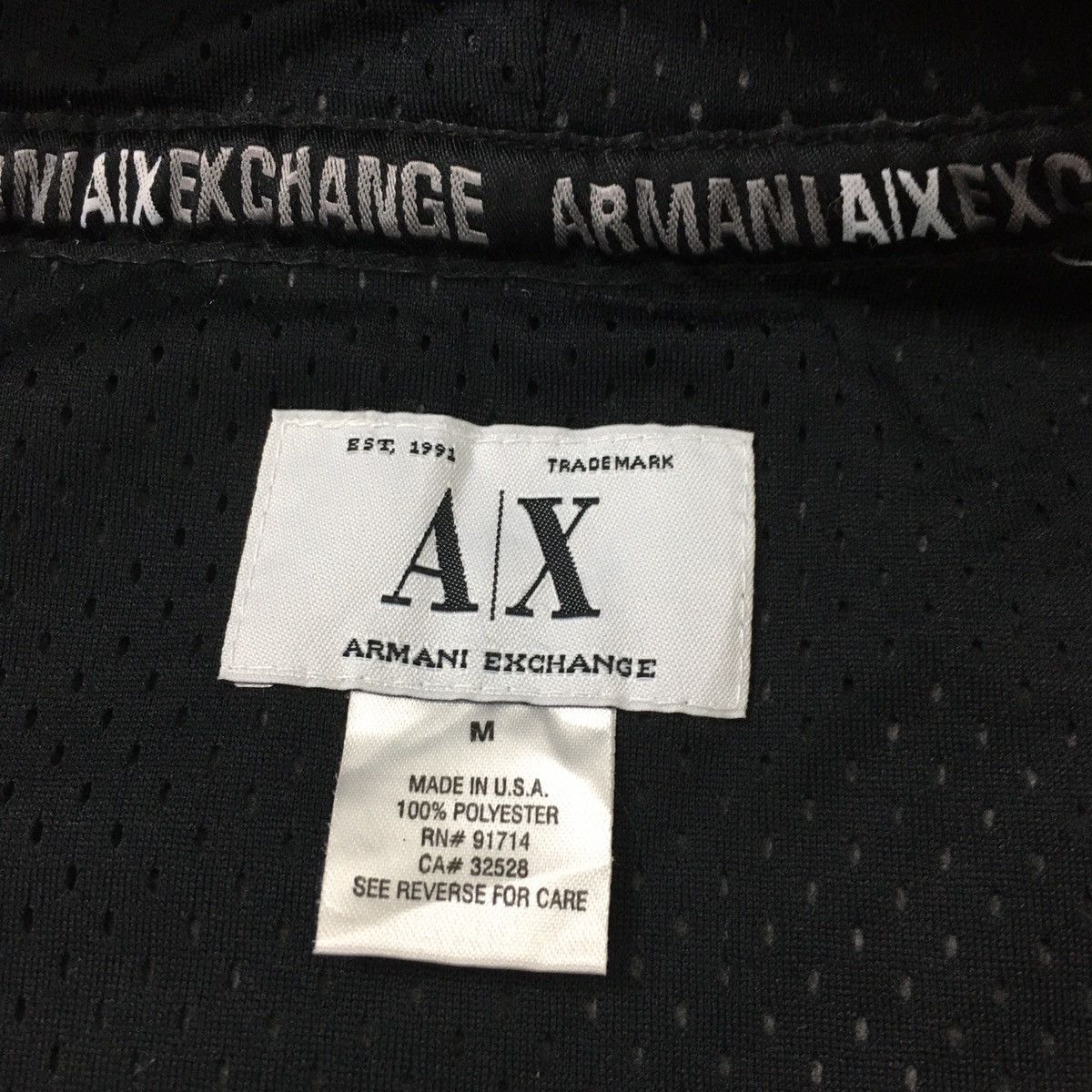Armani Exchange Armani Exchange 1/2 Zip Up Hoodie Fleece Size US M / EU 48-50 / 2 - 7 Thumbnail