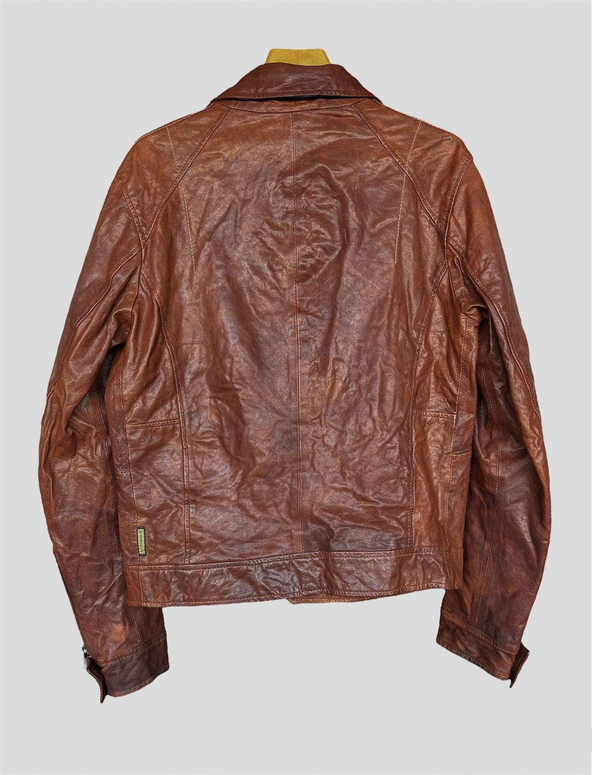 Armani Armani Leather Jacket Size US M / EU 48-50 / 2 - 7 Thumbnail