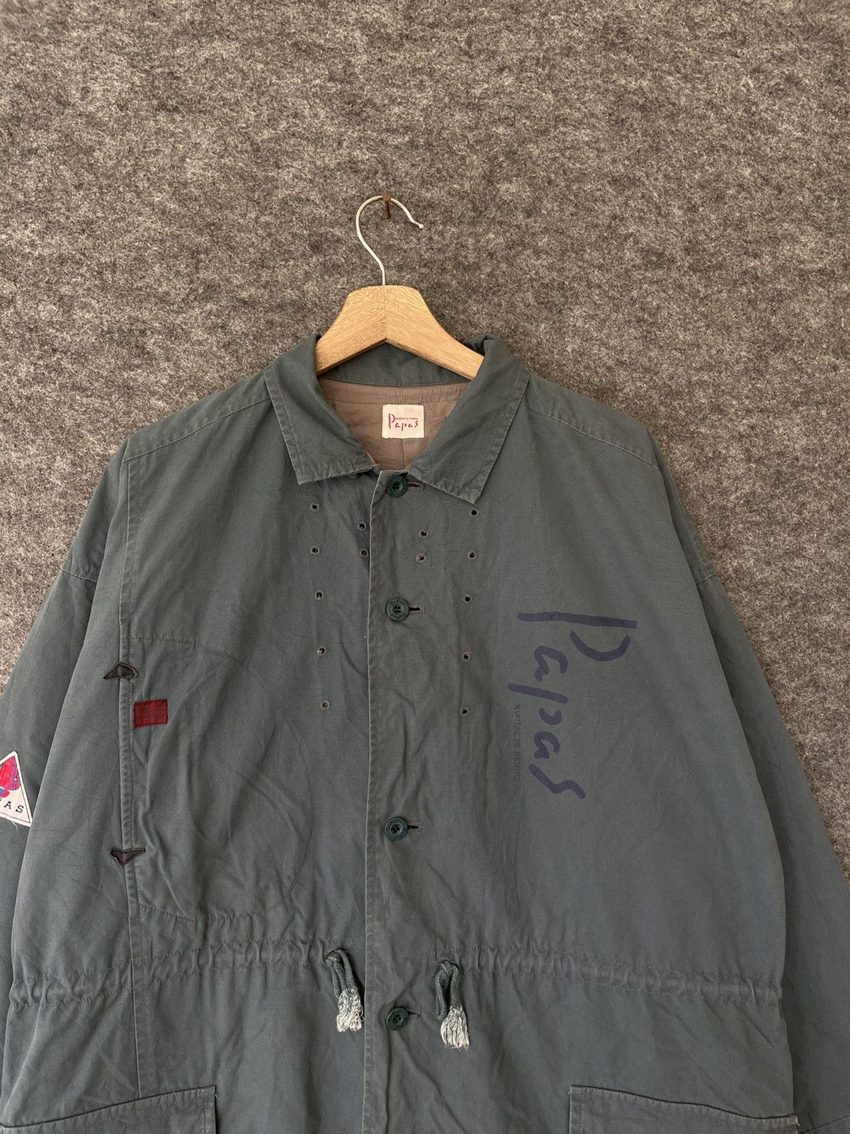 Japanese Brand × Vintage PAPAS LONG JACKET Size US M / EU 48-50 / 2 - 2 Thumbnail