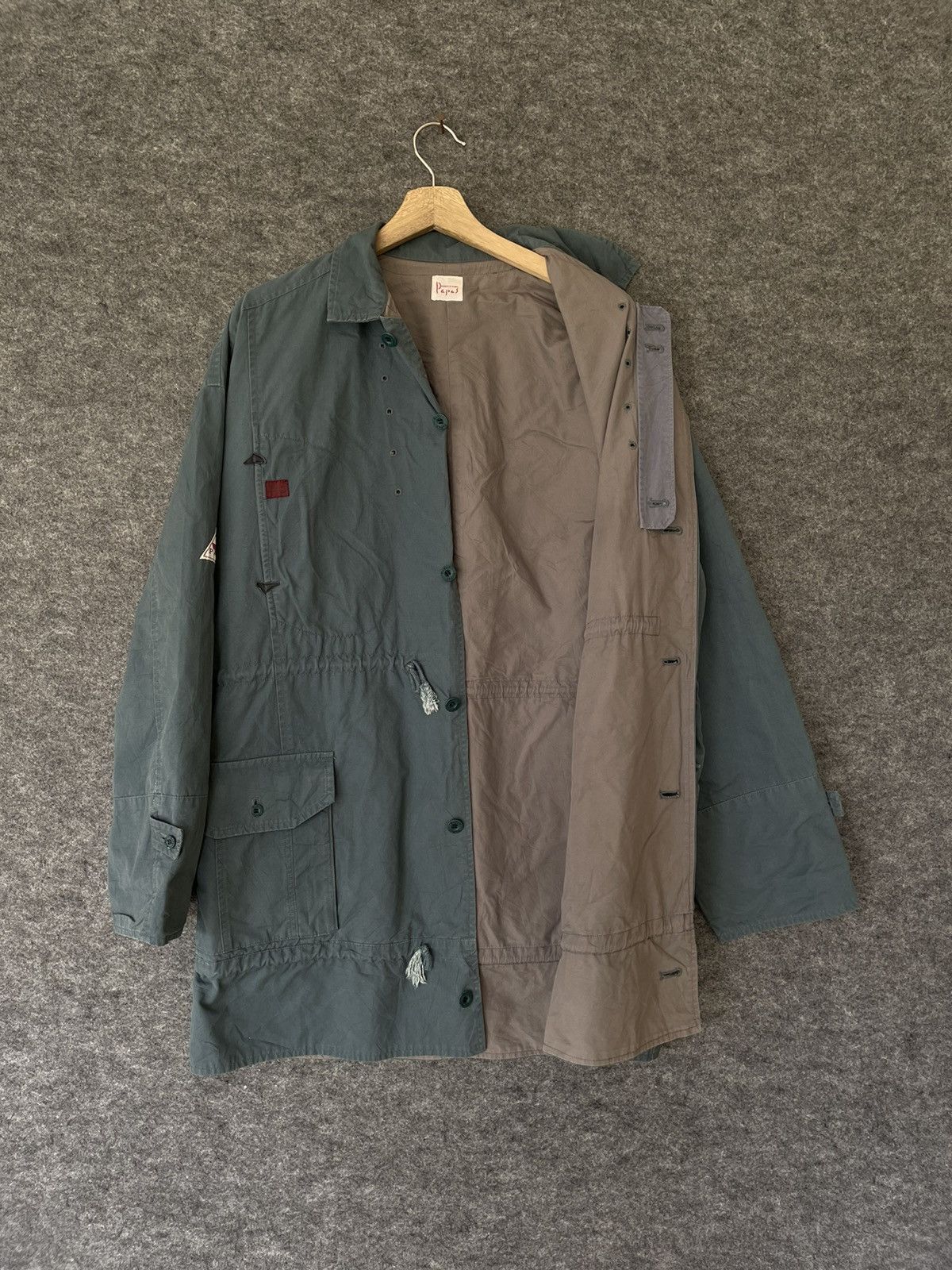 Japanese Brand × Vintage PAPAS LONG JACKET Size US M / EU 48-50 / 2 - 5 Thumbnail