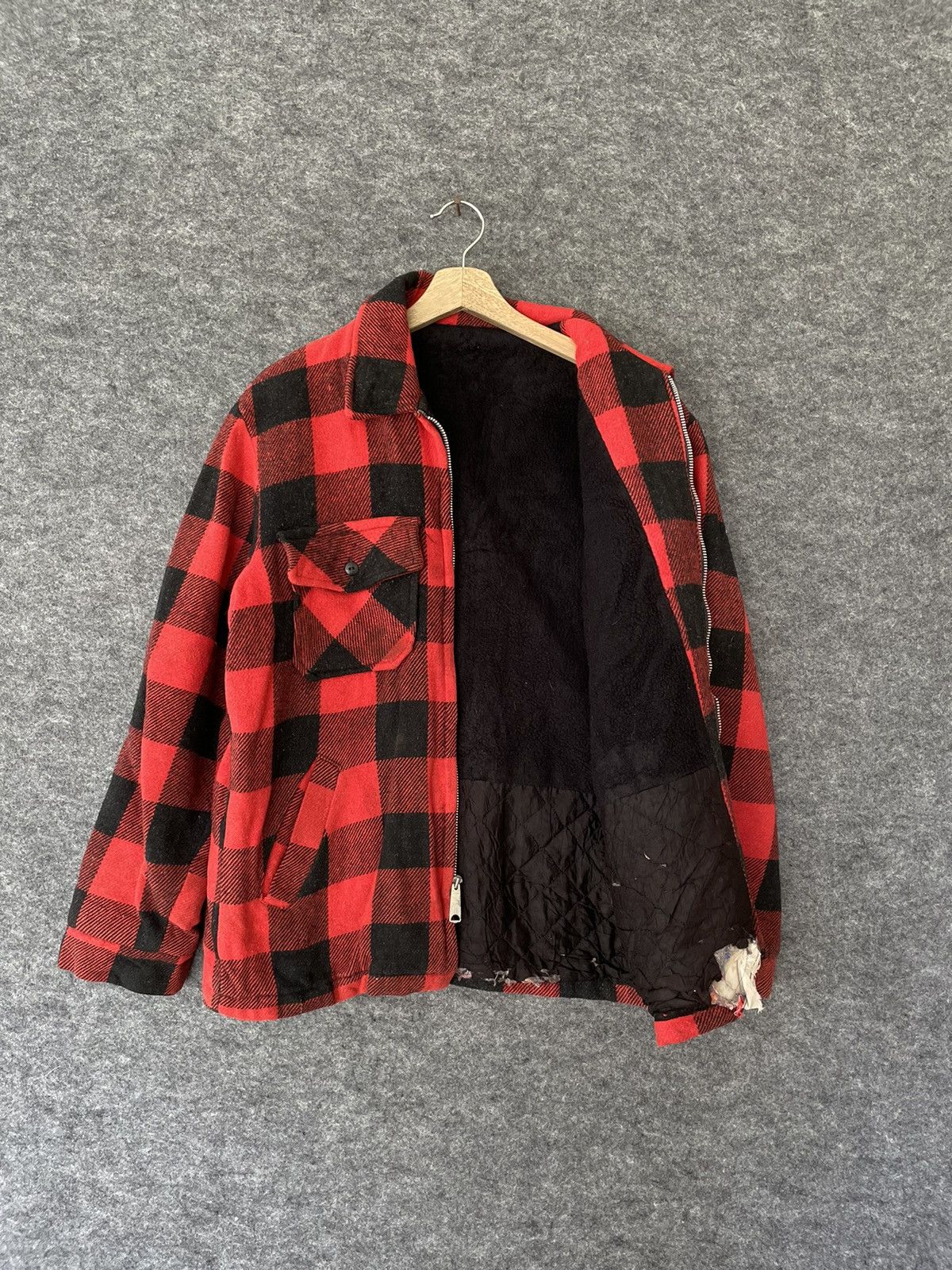 Flannel × Vintage VINTAGE TARTAN FLANNEL JACKET Size US L / EU 52-54 / 3 - 5 Thumbnail