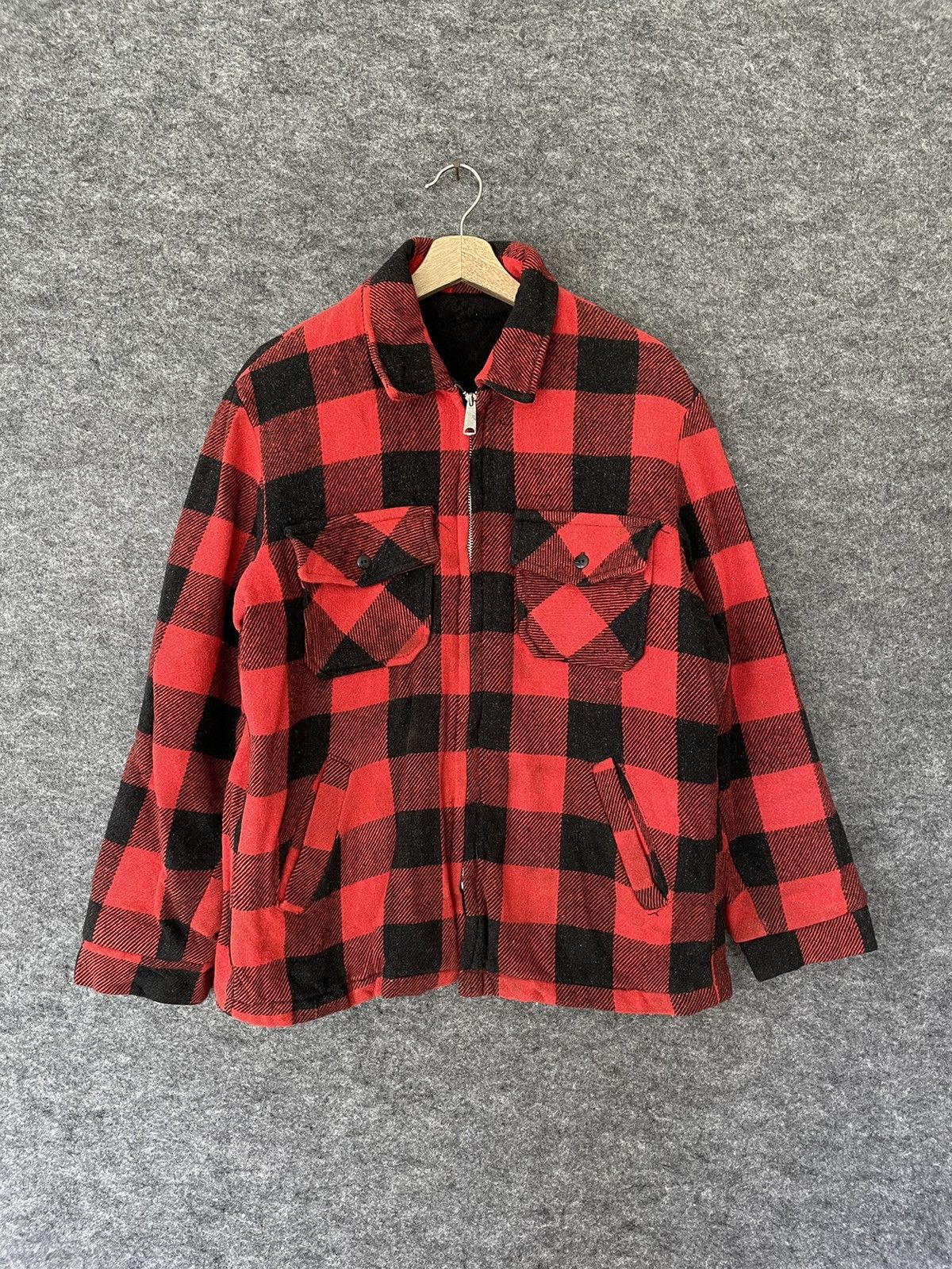 Flannel × Vintage VINTAGE TARTAN FLANNEL JACKET Size US L / EU 52-54 / 3 - 1 Thumbnail