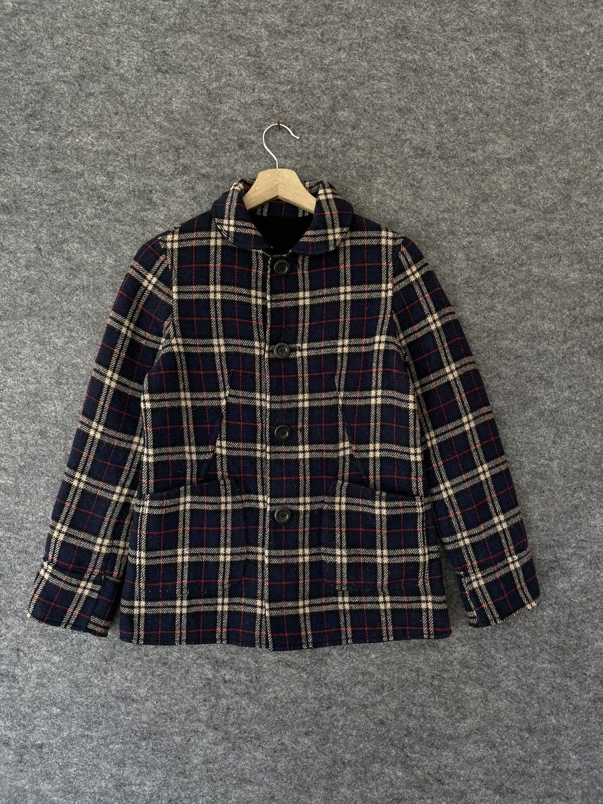 United Arrows UNITED ARROWS PINK LABEL TARTAN JACKET Size US M / EU 48-50 / 2 - 1 Thumbnail