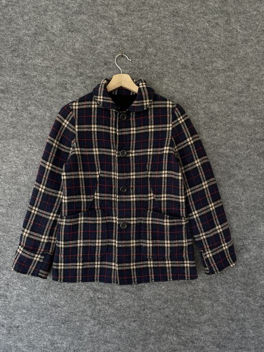 United Arrows UNITED ARROWS PINK LABEL TARTAN JACKET | Grailed