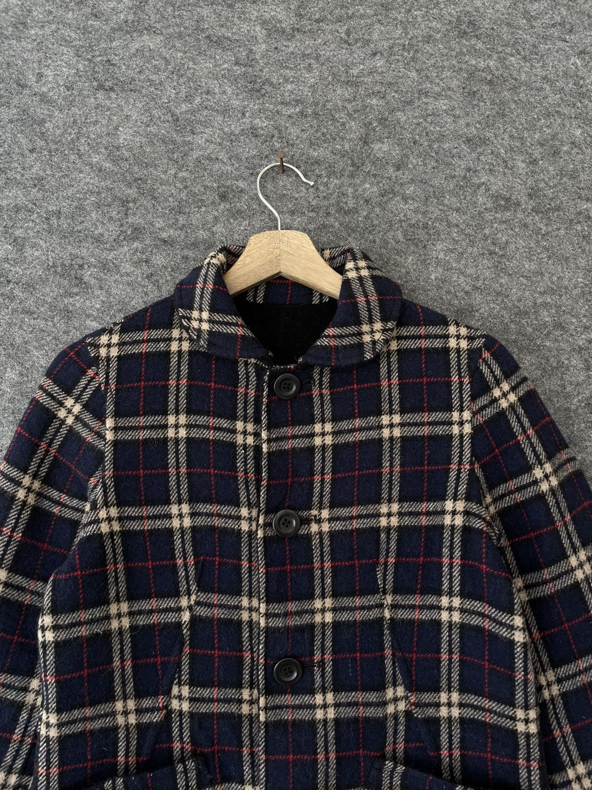United Arrows UNITED ARROWS PINK LABEL TARTAN JACKET Size US M / EU 48-50 / 2 - 2 Thumbnail