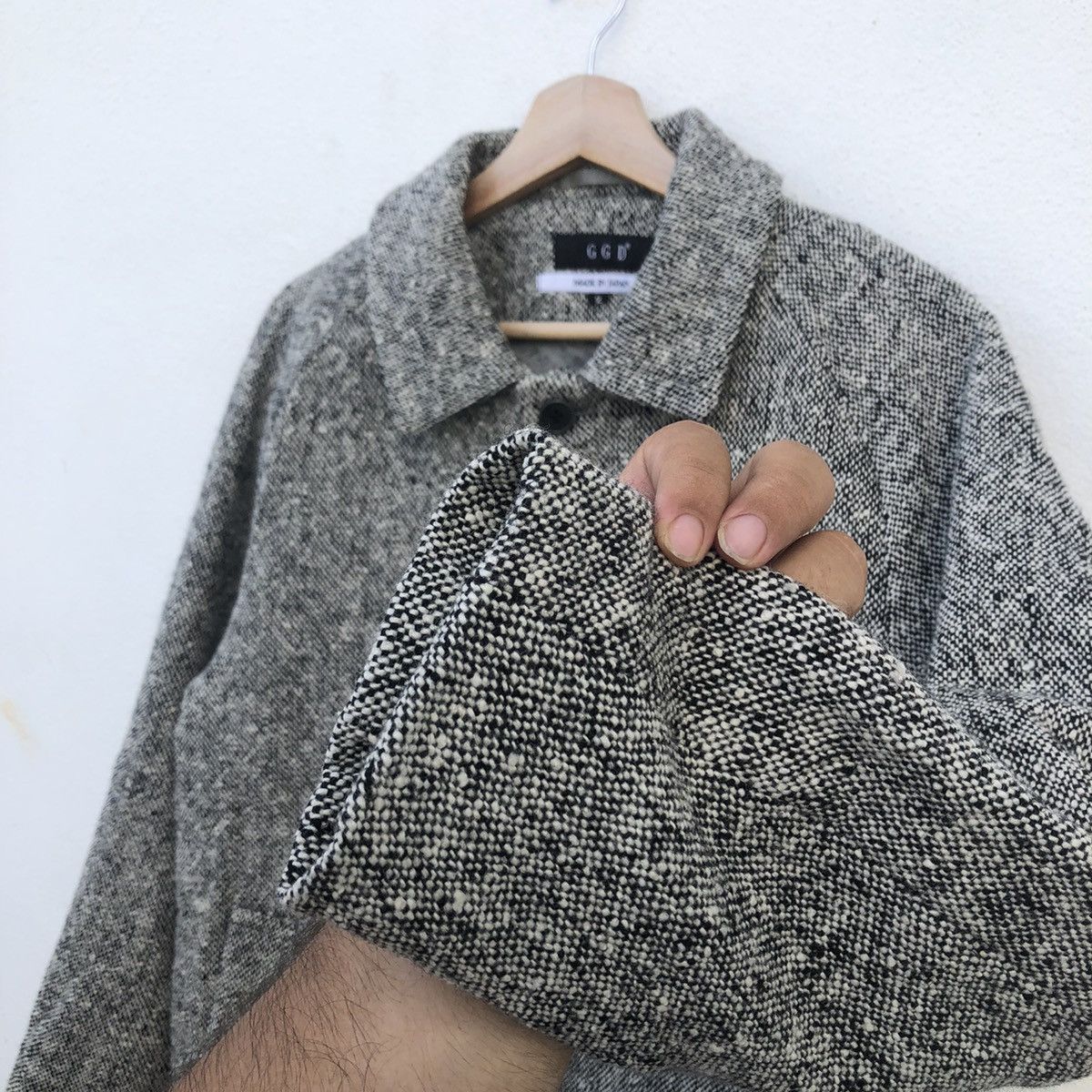 Japanese Brand RARE 90’s GRAND GLOBAL DESIGN GGD MADE IN JAPAN WOOL JACKET Size US M / EU 48-50 / 2 - 5 Thumbnail