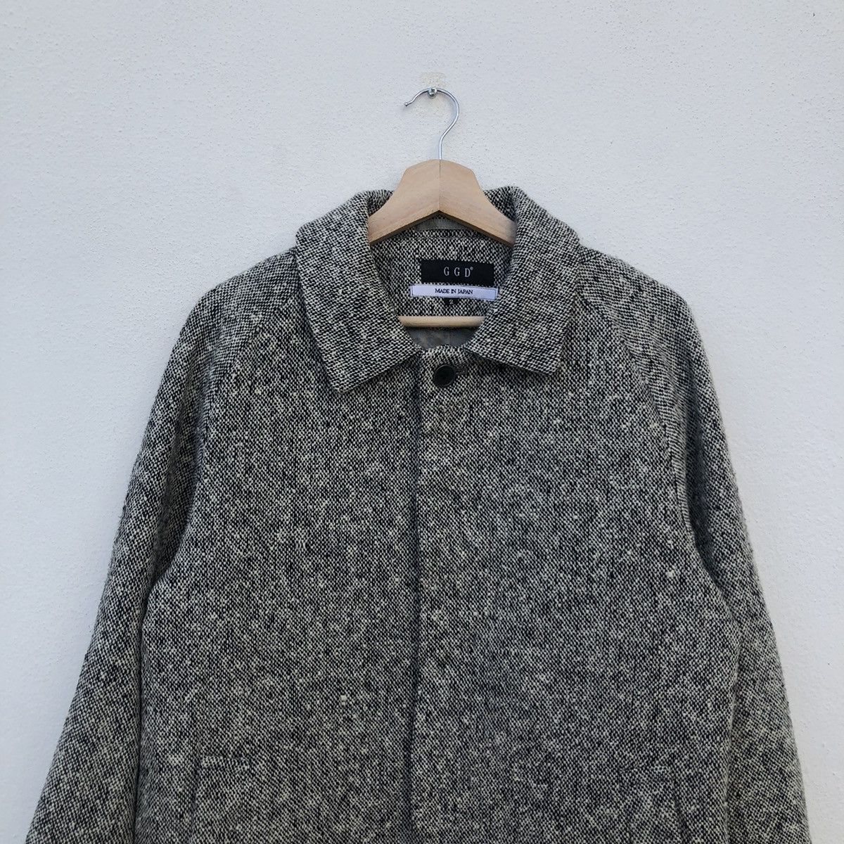 Japanese Brand RARE 90’s GRAND GLOBAL DESIGN GGD MADE IN JAPAN WOOL JACKET Size US M / EU 48-50 / 2 - 3 Thumbnail