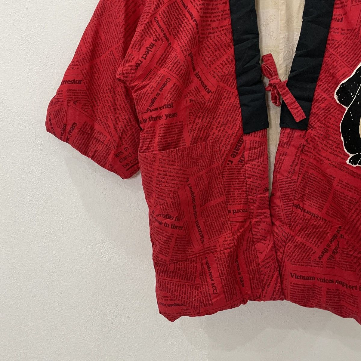 Other Vintage Kimono Japan Newspapers Motive Size US M / EU 48-50 / 2 - 3 Thumbnail