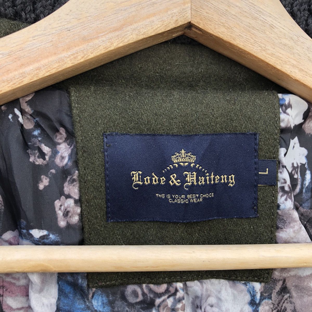 Japanese Brand CLASSIC WEAR BY MODE & HAITENG JACKET MILITARY DESIGN Size US L / EU 52-54 / 3 - 13 Thumbnail