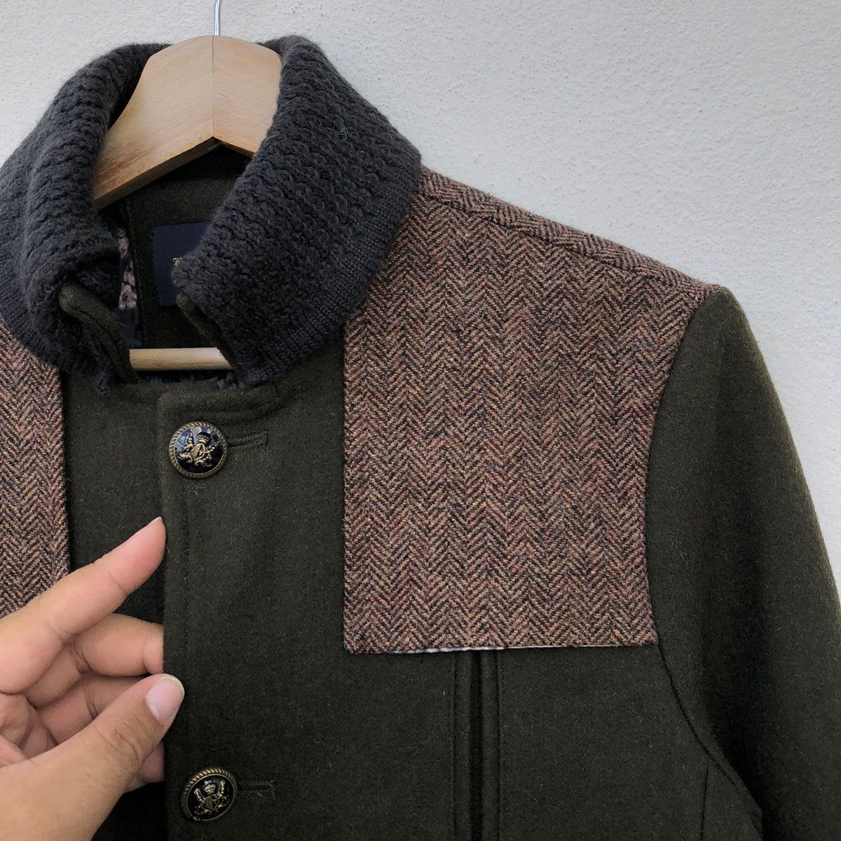 Japanese Brand CLASSIC WEAR BY MODE & HAITENG JACKET MILITARY DESIGN Size US L / EU 52-54 / 3 - 7 Thumbnail