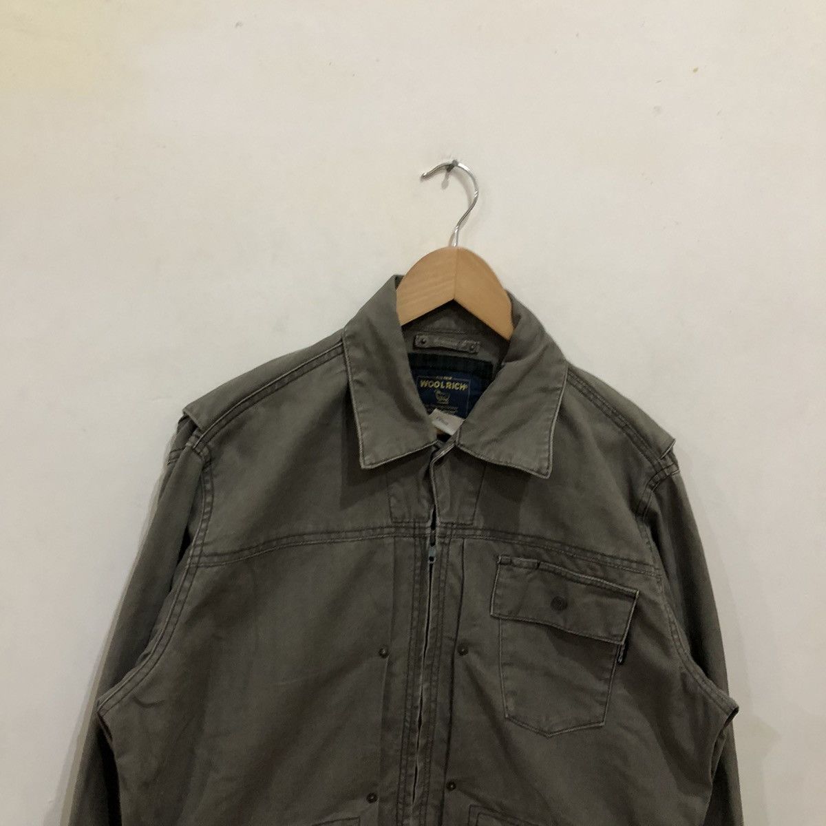 Woolrich Woolen Mills Woolrich Tactical Parachute Survival Zipper Jacket Size US L / EU 52-54 / 3 - 3 Thumbnail