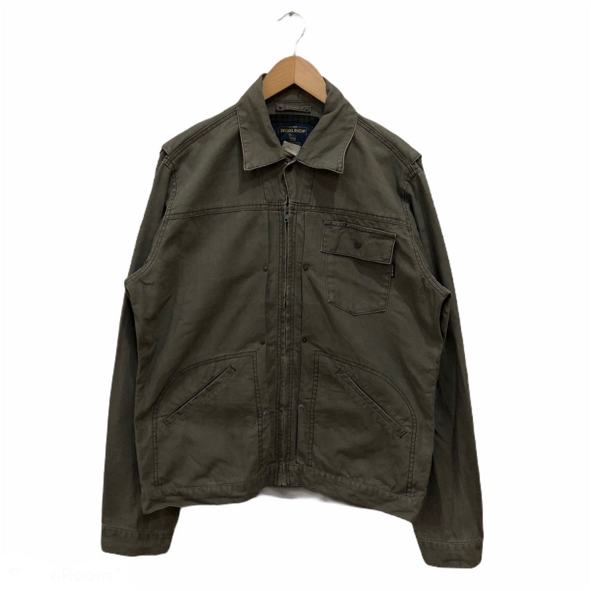 Woolrich Woolen Mills Woolrich Tactical Parachute Survival Zipper Jacket Size US L / EU 52-54 / 3 - 1 Thumbnail