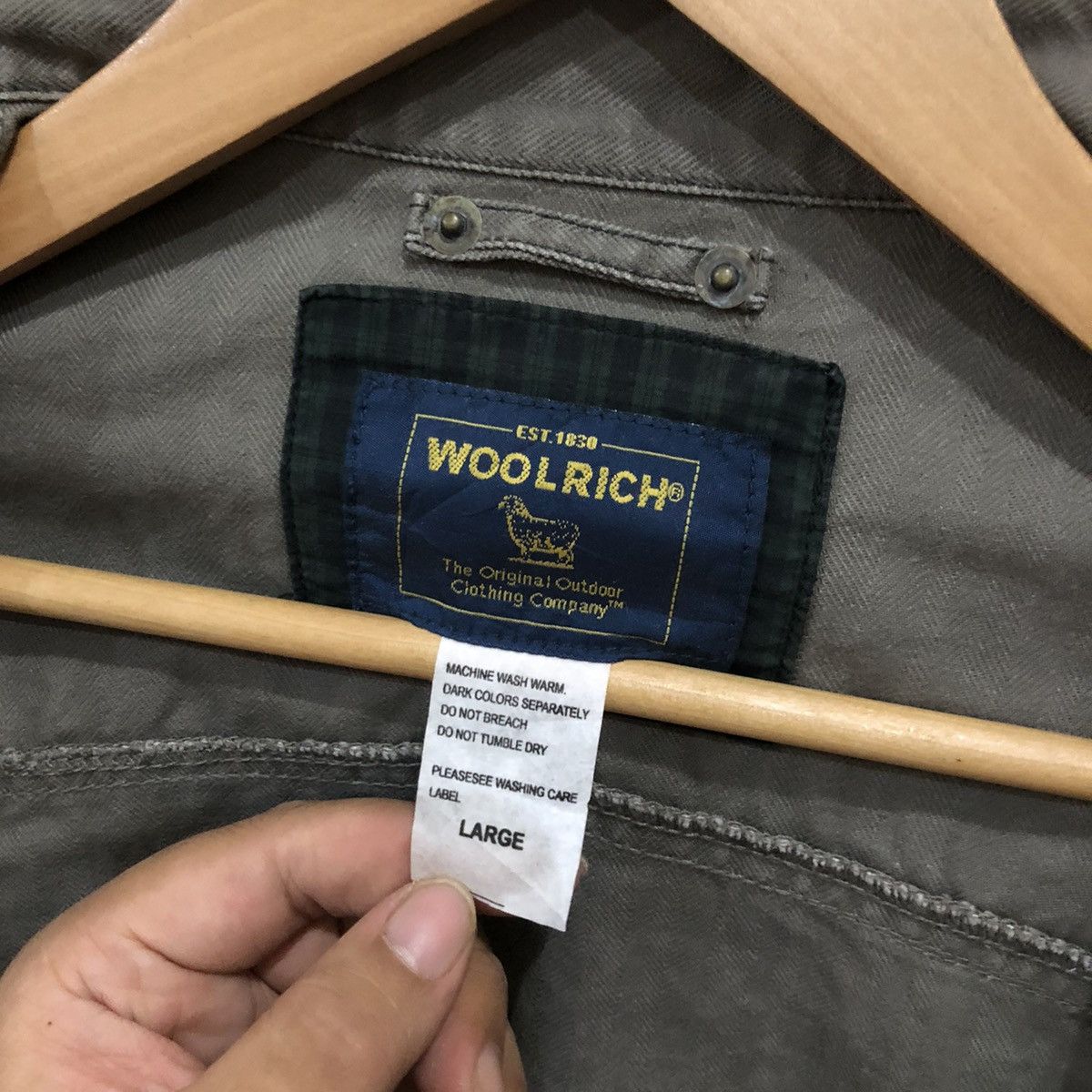 Woolrich Woolen Mills Woolrich Tactical Parachute Survival Zipper Jacket Size US L / EU 52-54 / 3 - 12 Thumbnail