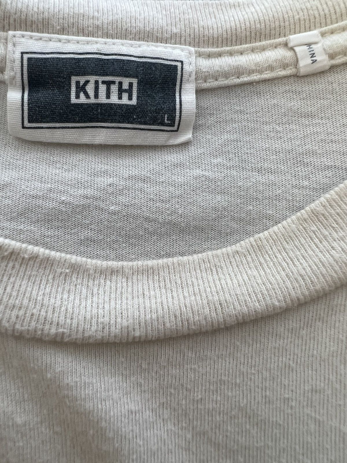 Kith Kith a new past t shirt size L cream Size US L / EU 52-54 / 3 - 5 Thumbnail