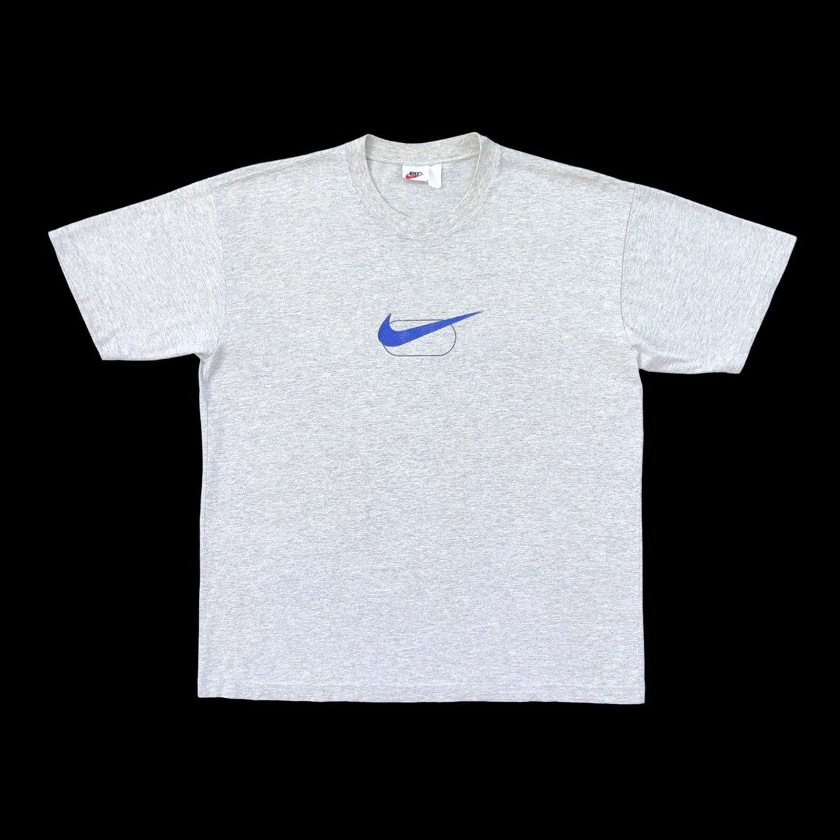 Nike 🔥Vintage 90s Nike Big Swoosh JUST DO IT Tee Size US L / EU 52-54 / 3 - 5 Thumbnail