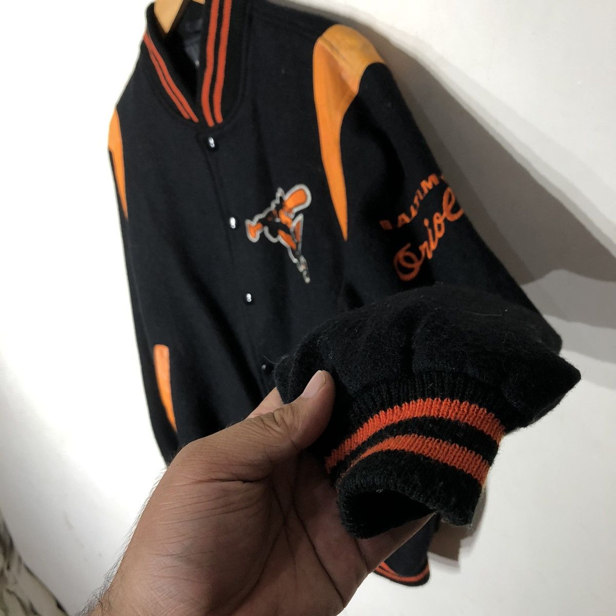Japanese Brand VARSITY JACKET MAJOR LEAGUE BASEBALL MLB USA Size US M / EU 48-50 / 2 - 6 Thumbnail