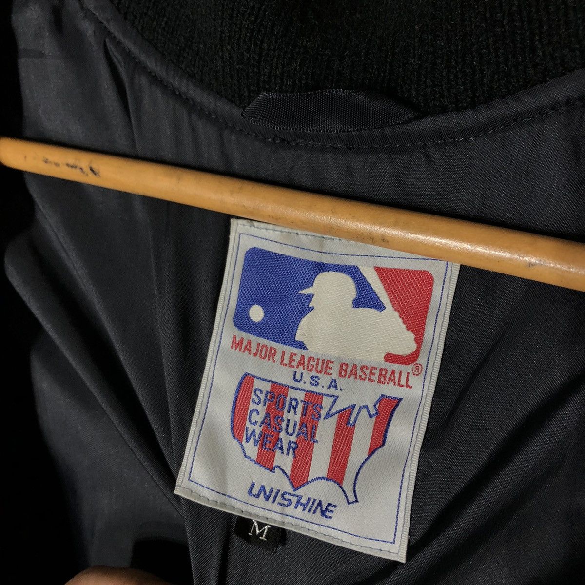 Japanese Brand VARSITY JACKET MAJOR LEAGUE BASEBALL MLB USA Size US M / EU 48-50 / 2 - 11 Thumbnail