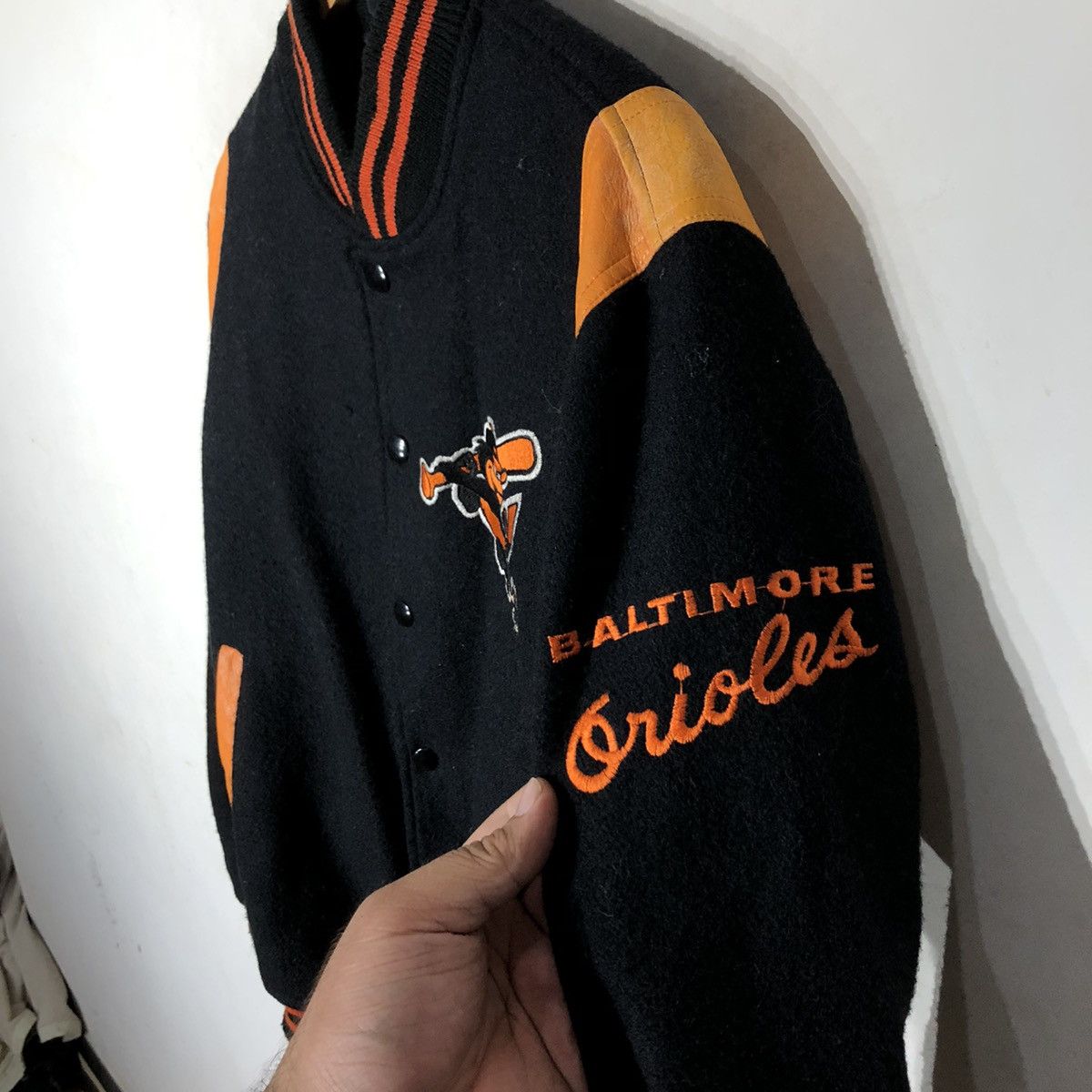 Japanese Brand VARSITY JACKET MAJOR LEAGUE BASEBALL MLB USA Size US M / EU 48-50 / 2 - 5 Thumbnail