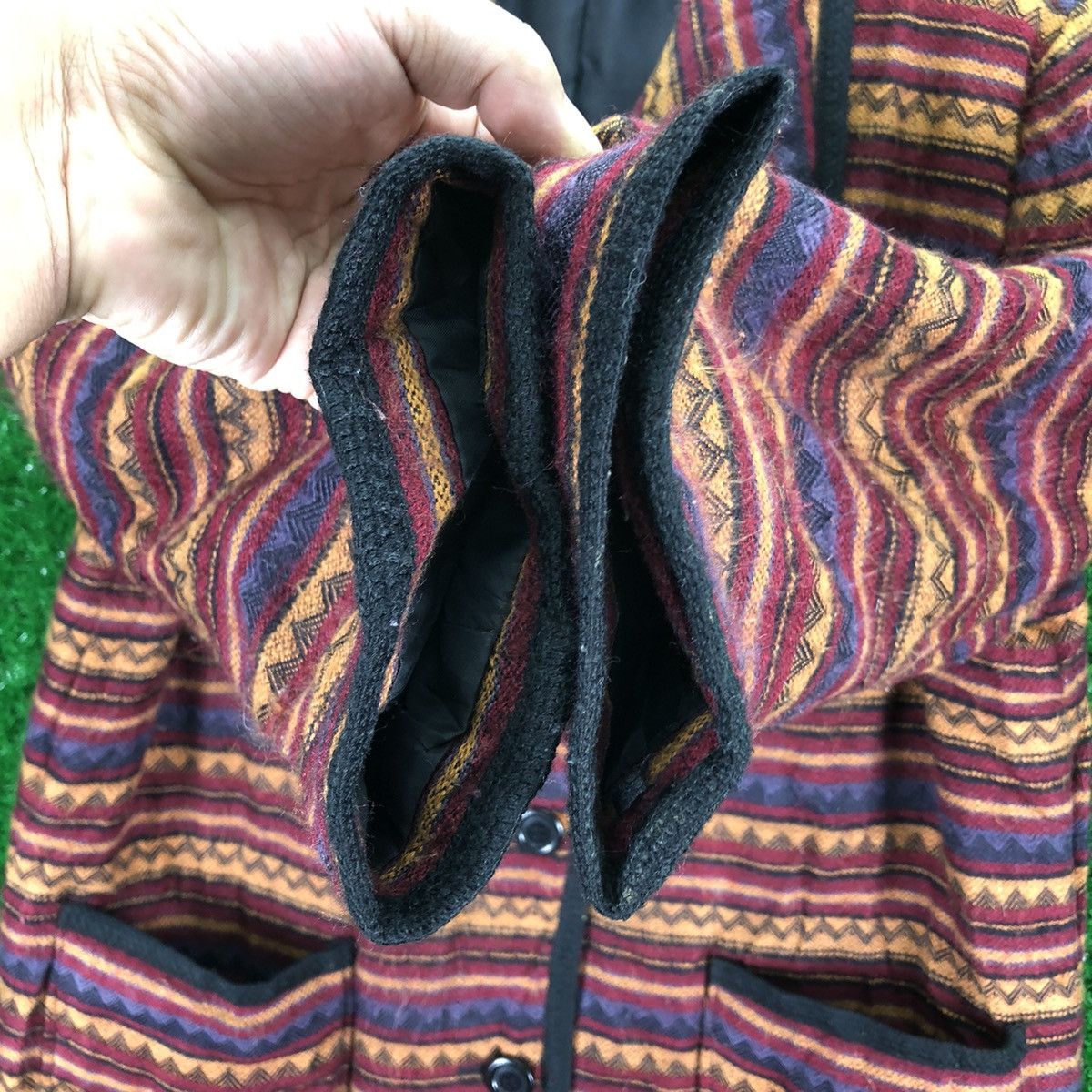 Japanese Brand Vintage 80's Marylester Navajo Native Jacket Size L / US 10 / IT 46 - 10 Thumbnail