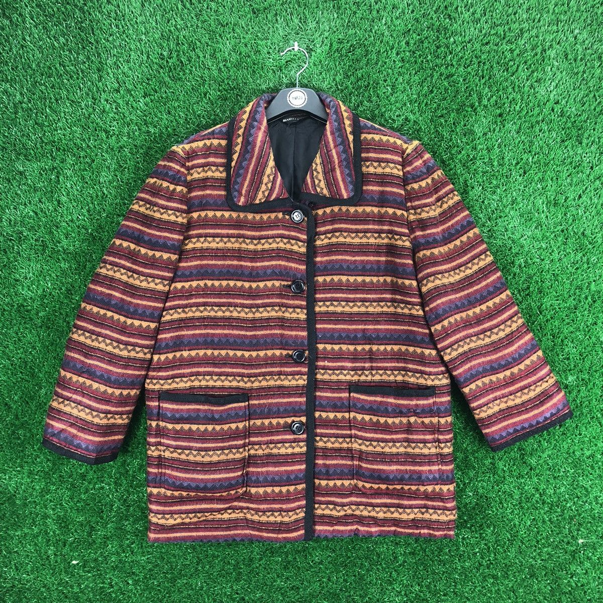 Vintage 80's Marylester Navajo Native Jacket
