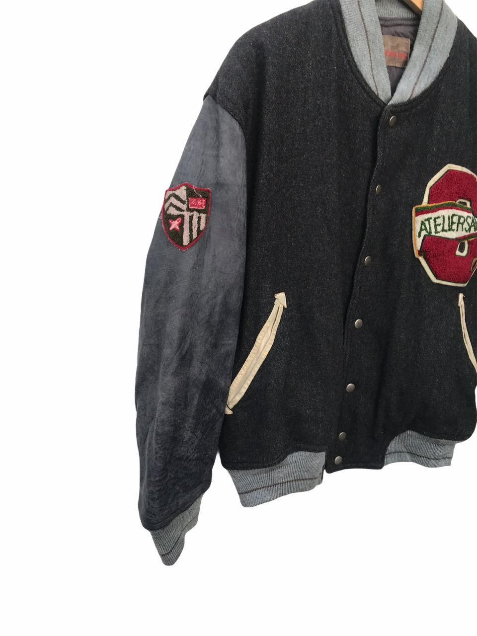 Other Vintage Atelier Sab Streetwear Varsity Jacket Size US L / EU 52-54 / 3 - 4 Thumbnail