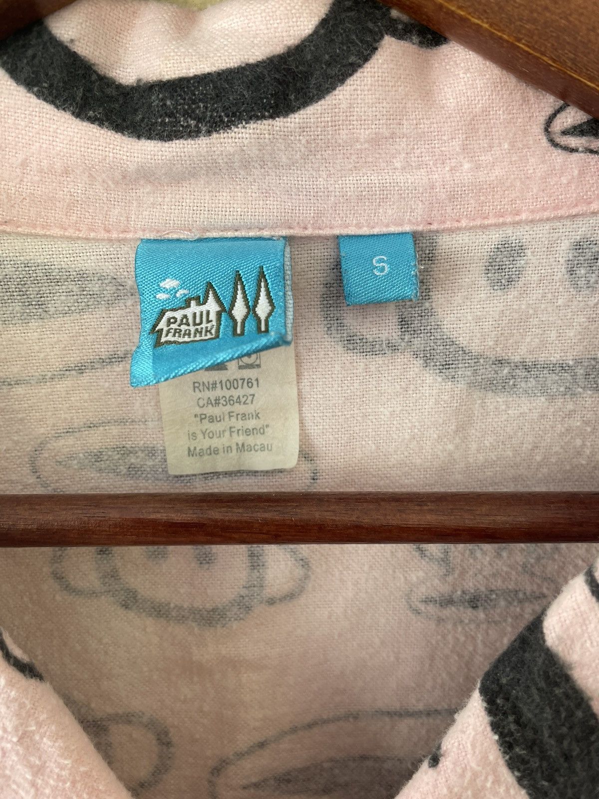 Paul Frank PAUL FRANK OVERPRINTED SHIRTS Size US S / EU 44-46 / 1 - 12 Thumbnail
