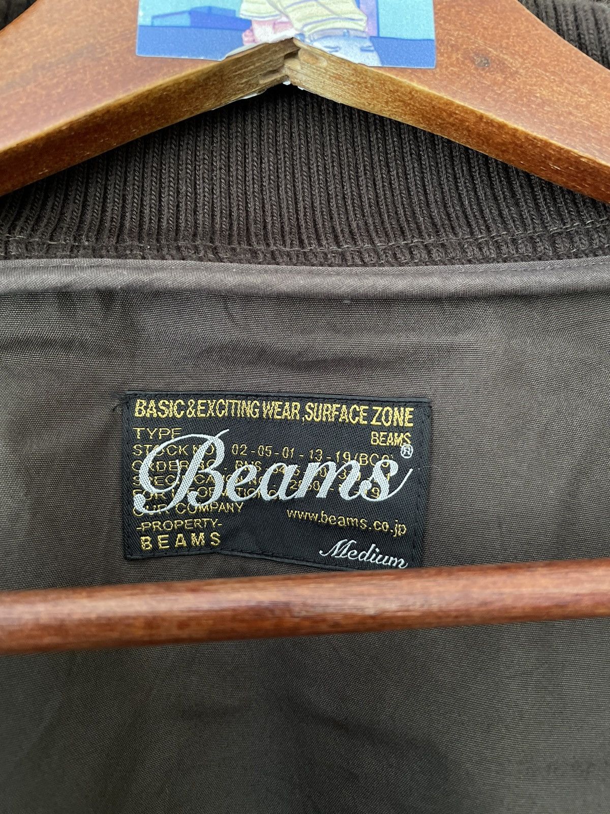 Beams Plus BEAMS BOMBER STYLE JACKET Size US M / EU 48-50 / 2 - 5 Thumbnail