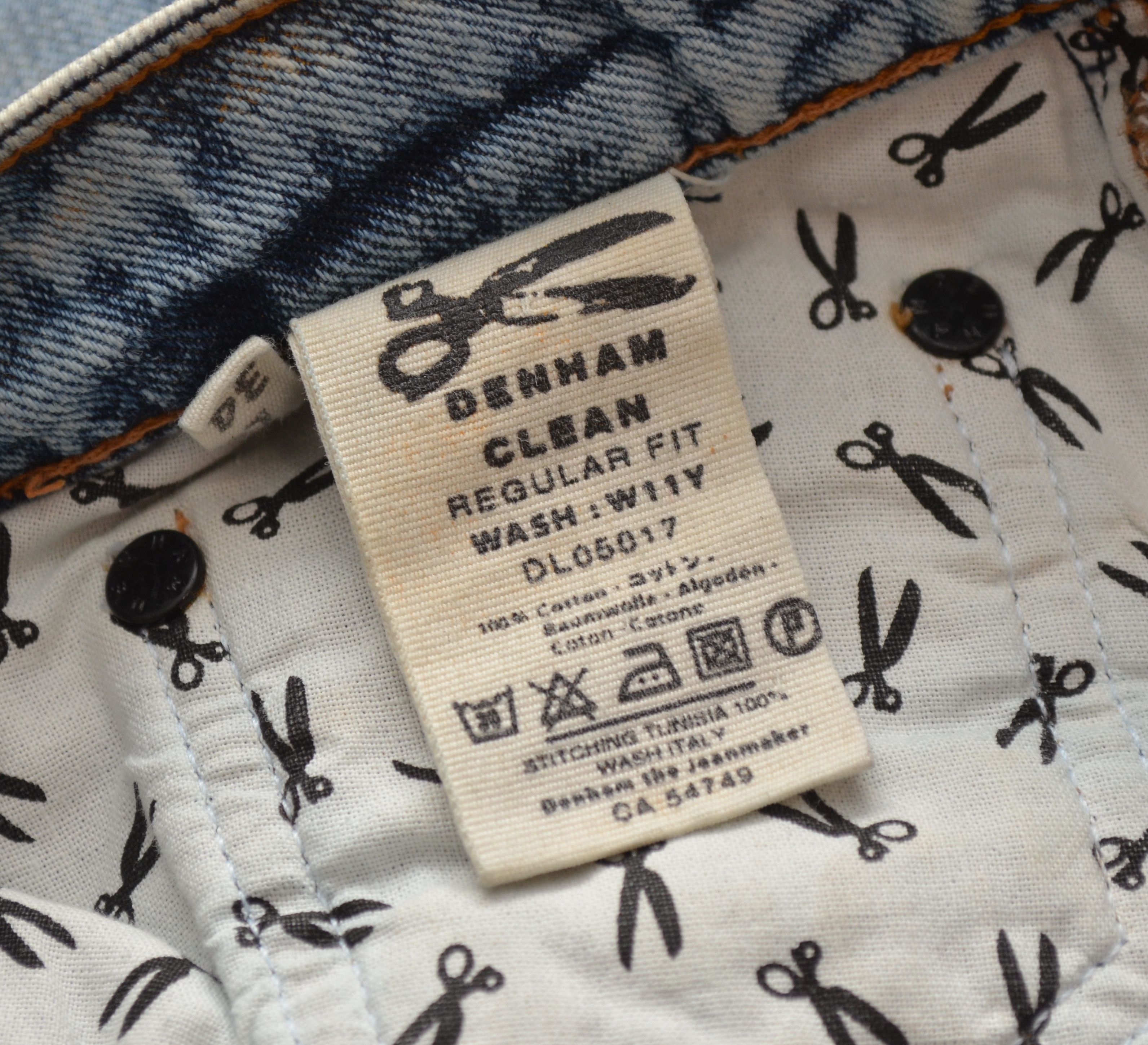 DENHAM × Vintage RARE 🔥 Denham Blue Washed Jeans Size W31 L34 Size US 31 - 13 Thumbnail