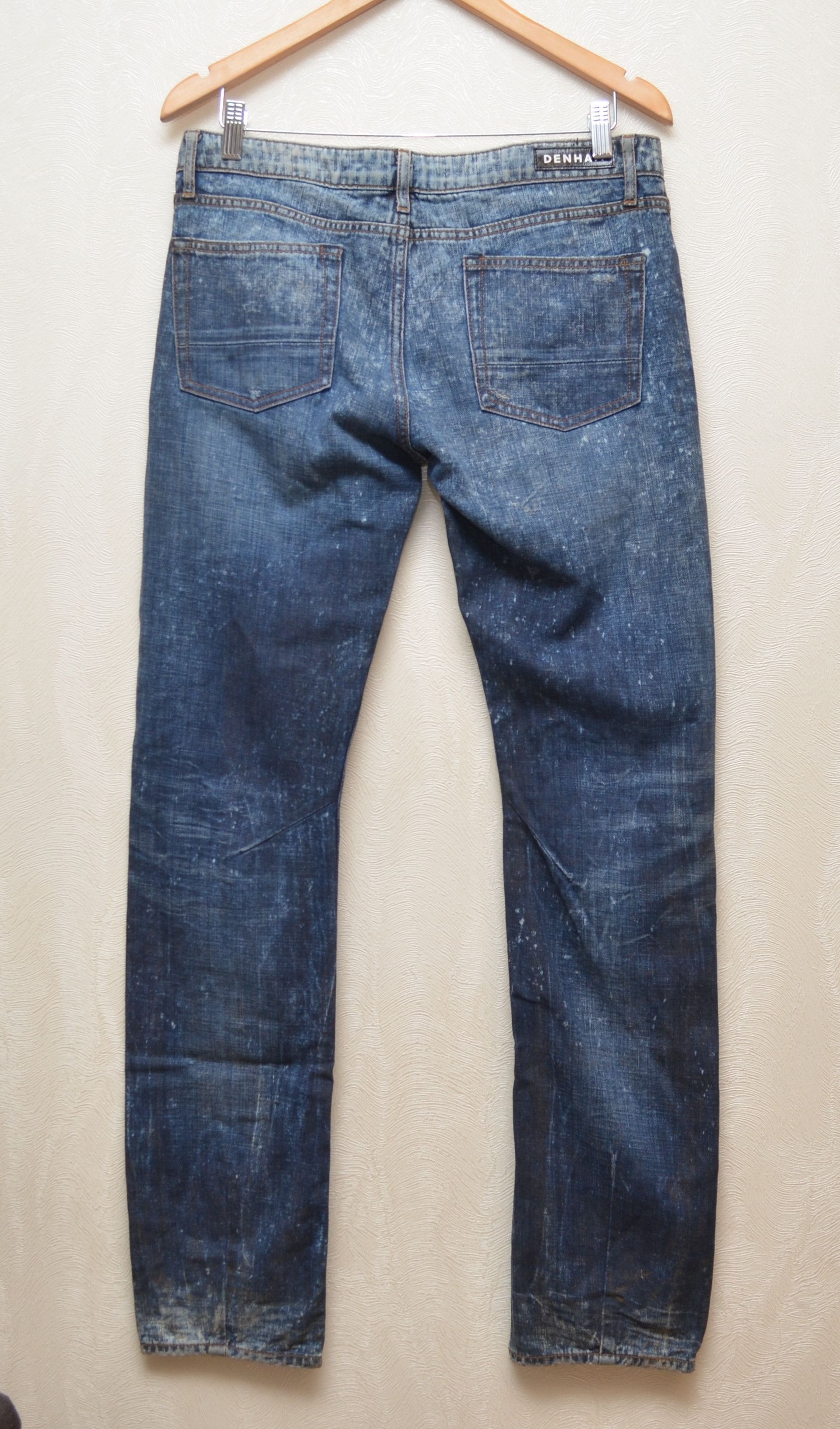 DENHAM × Vintage RARE 🔥 Denham Blue Washed Jeans Size W31 L34 Size US 31 - 7 Thumbnail
