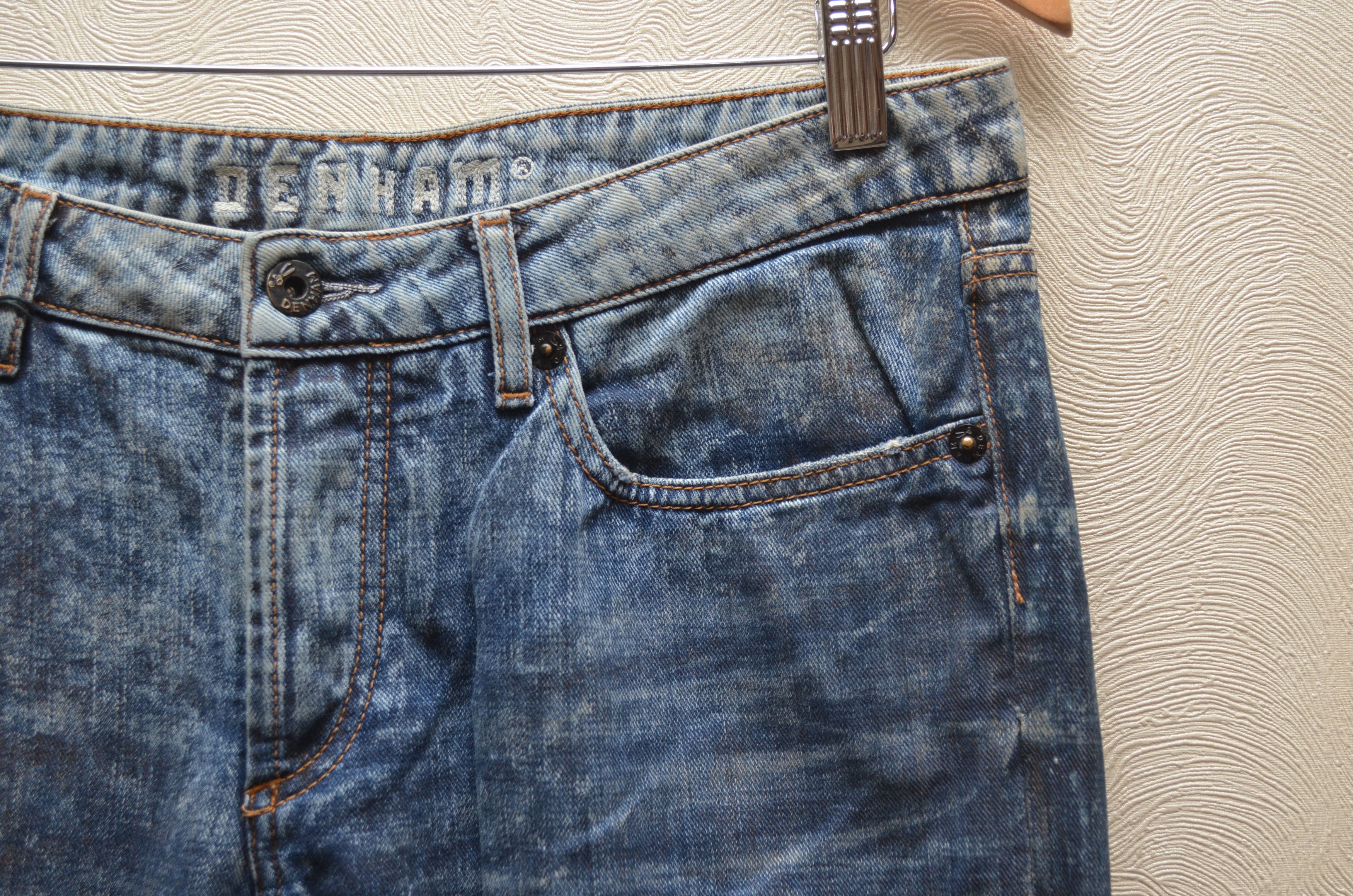 DENHAM × Vintage RARE 🔥 Denham Blue Washed Jeans Size W31 L34 Size US 31 - 4 Thumbnail