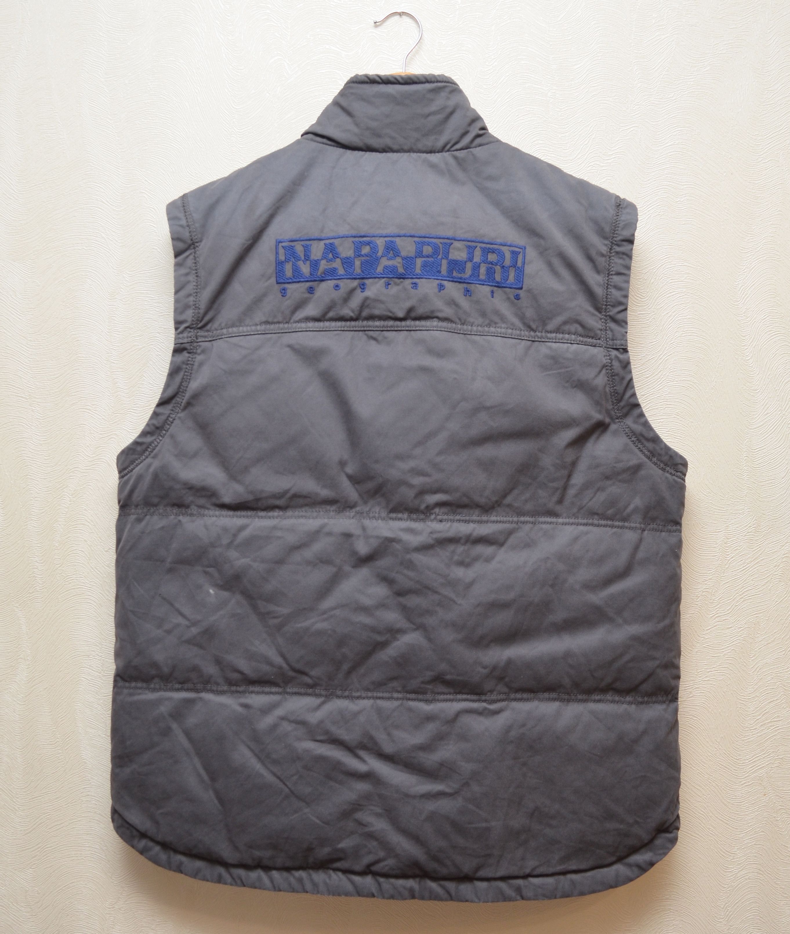 Designer × Napapijri Napapijri Anarctic Air Operation Down Vest Size XL Grey Size US XL / EU 56 / 4 - 5 Thumbnail