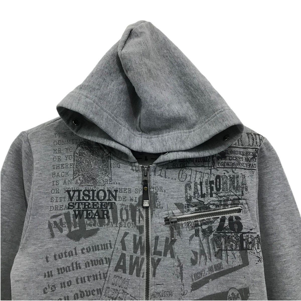 Japanese Brand × Vision Streetwear Vintage Vision Street Wear Hoodies Sweatshirt Pullover Size US M / EU 48-50 / 2 - 2 Thumbnail