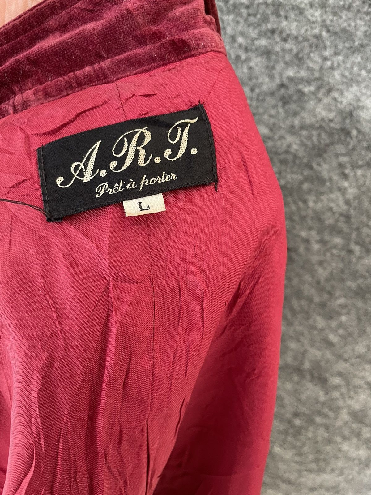 Japanese Brand ARJ PRET A PORTER VELVET JACKET Size US L / EU 52-54 / 3 - 6 Thumbnail