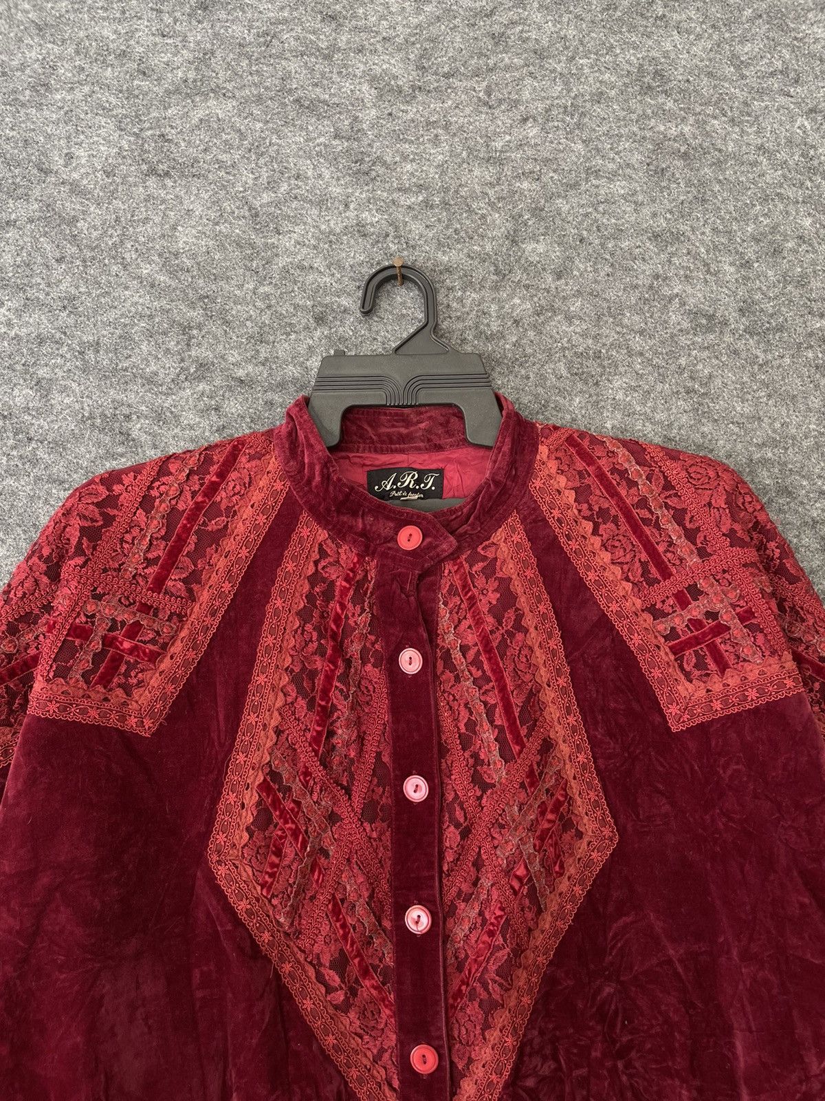 Japanese Brand ARJ PRET A PORTER VELVET JACKET Size US L / EU 52-54 / 3 - 2 Thumbnail