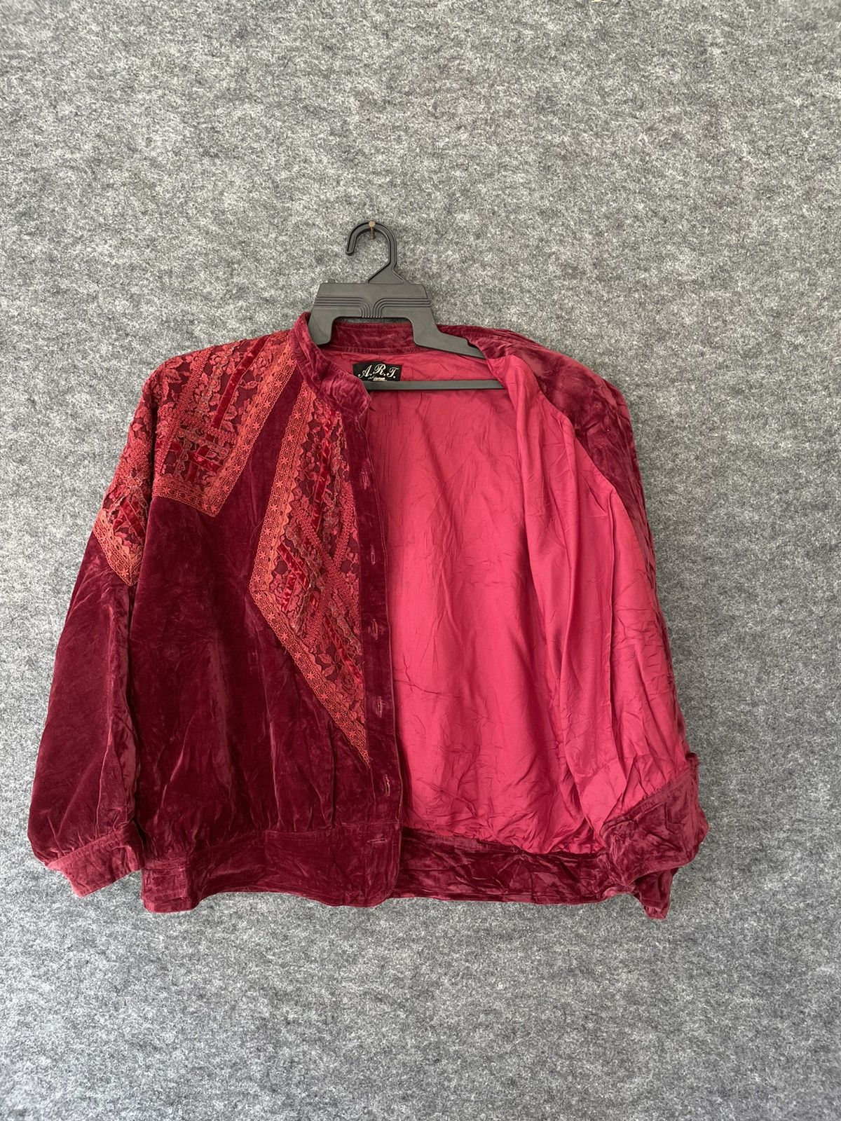 Japanese Brand ARJ PRET A PORTER VELVET JACKET Size US L / EU 52-54 / 3 - 5 Thumbnail