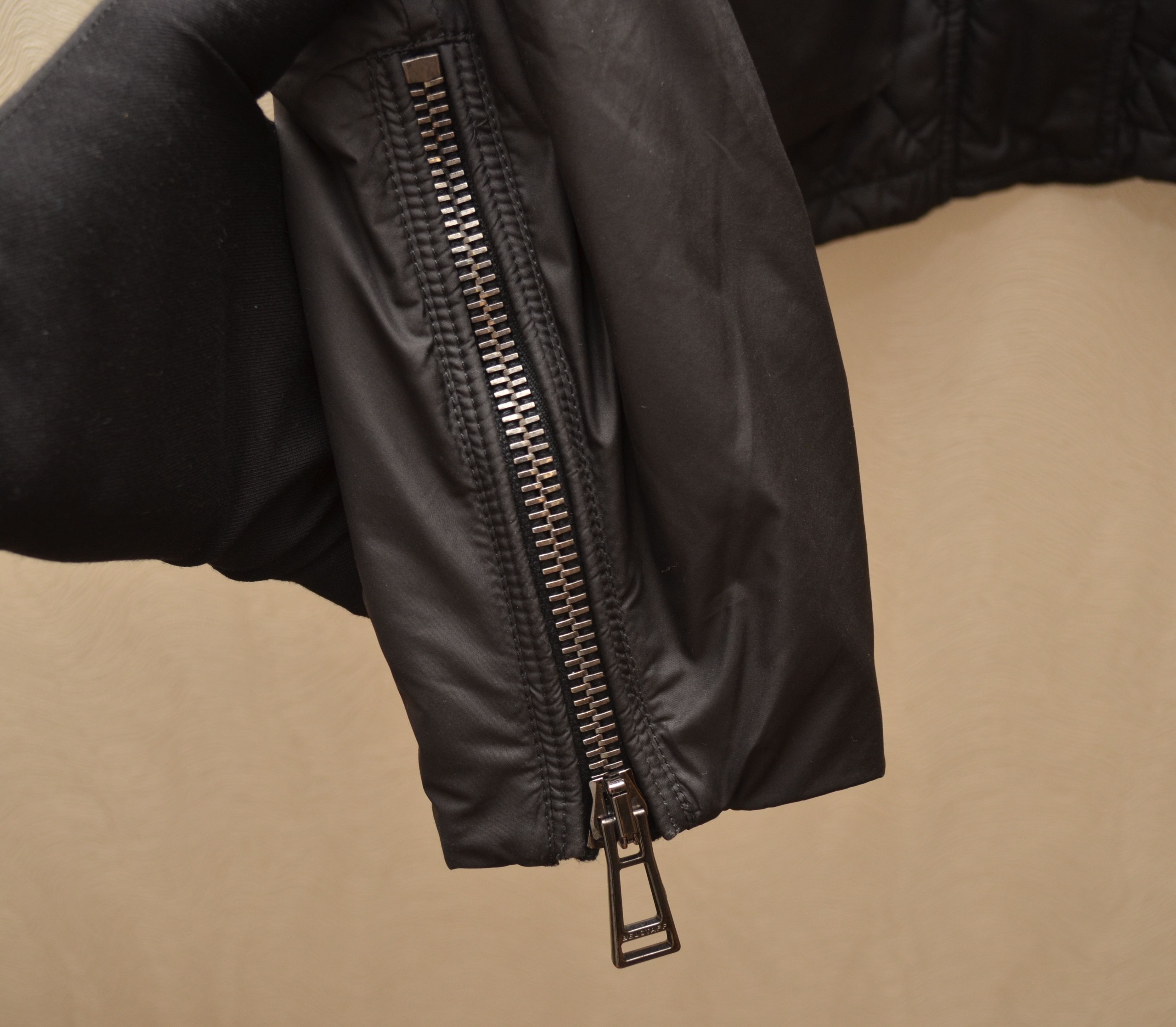 Belstaff BELSTAFF Ladies Quilted Biker Style Jacket sz IT 48 P2P 19" Size XL / US 12-14 / IT 48-50 - 6 Thumbnail