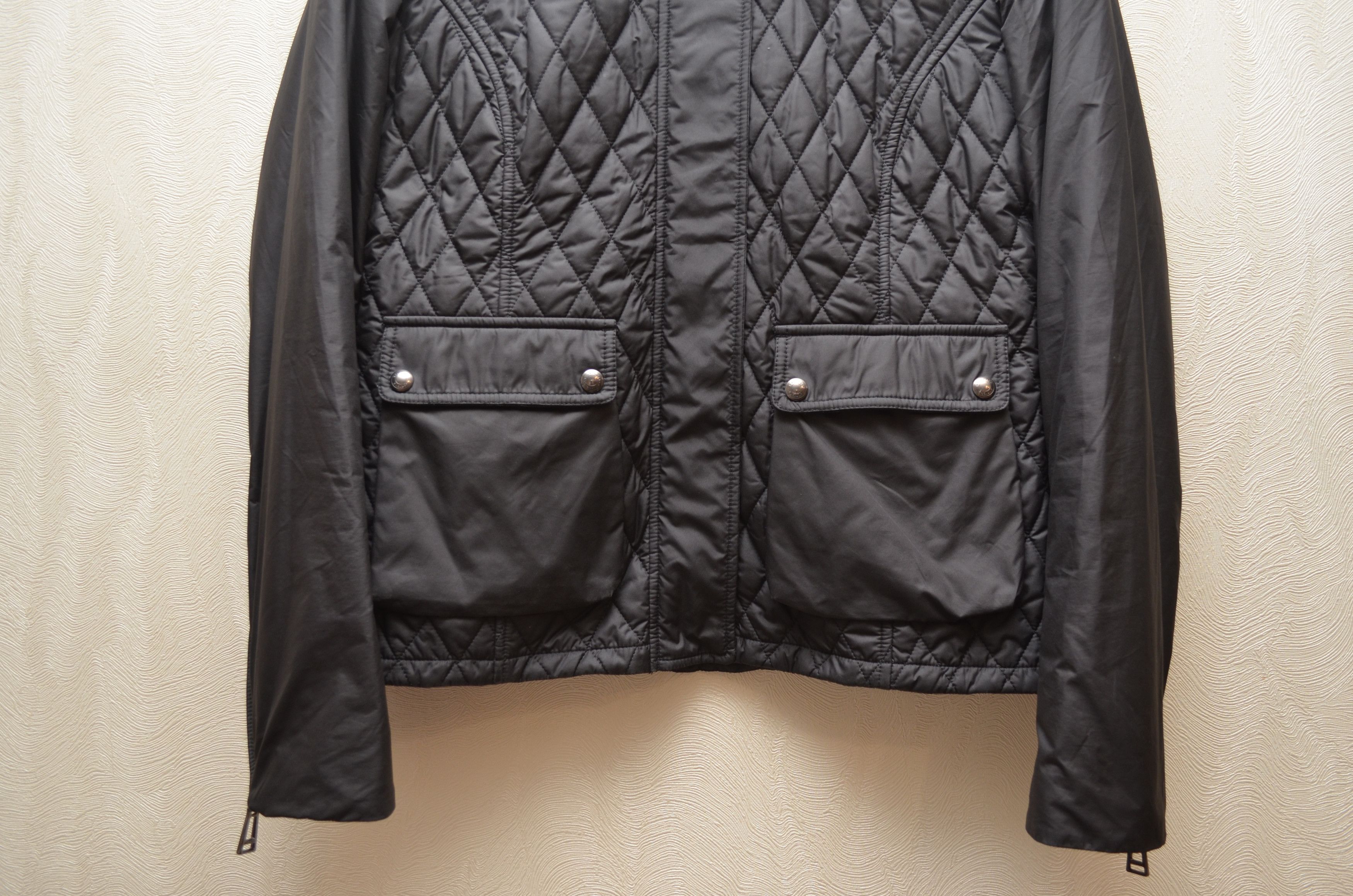 Belstaff BELSTAFF Ladies Quilted Biker Style Jacket sz IT 48 P2P 19" Size XL / US 12-14 / IT 48-50 - 3 Thumbnail