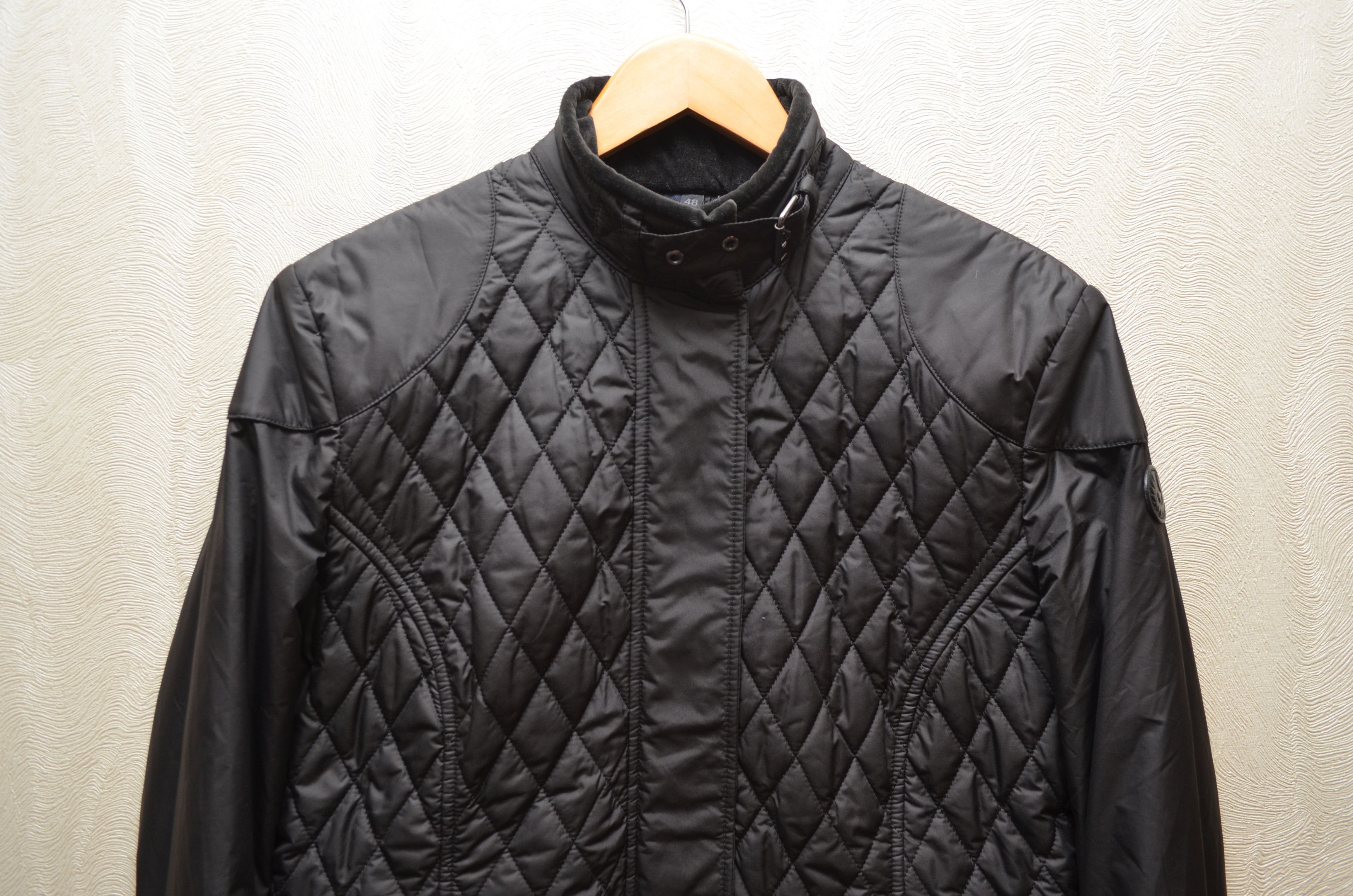 Belstaff BELSTAFF Ladies Quilted Biker Style Jacket sz IT 48 P2P 19" Size XL / US 12-14 / IT 48-50 - 2 Thumbnail