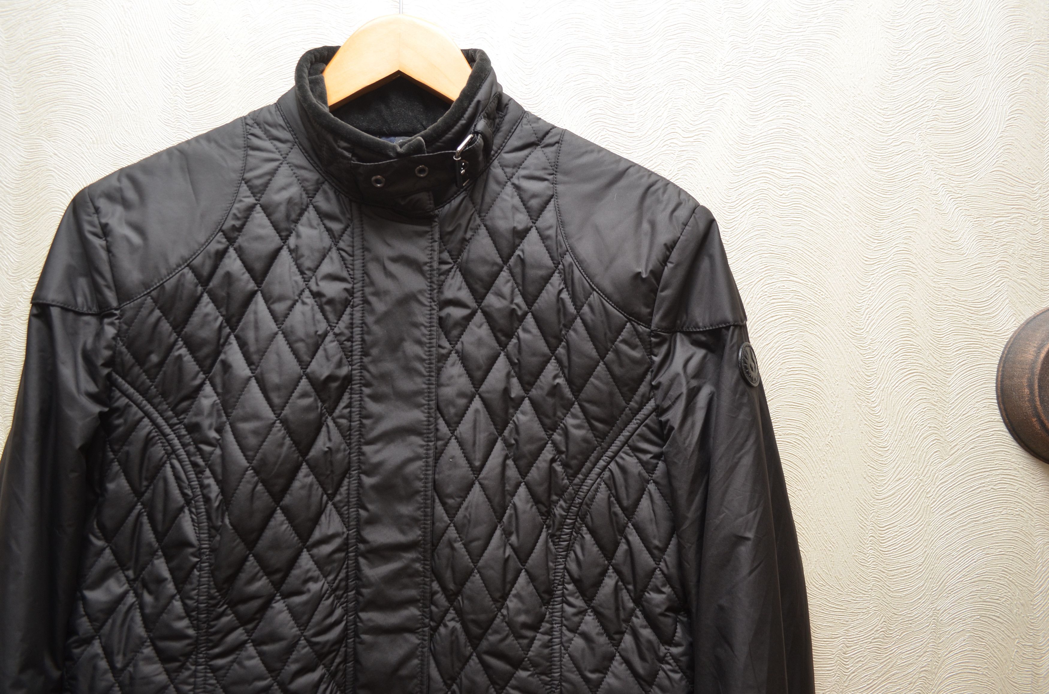 Belstaff BELSTAFF Ladies Quilted Biker Style Jacket sz IT 48 P2P 19" Size XL / US 12-14 / IT 48-50 - 4 Thumbnail