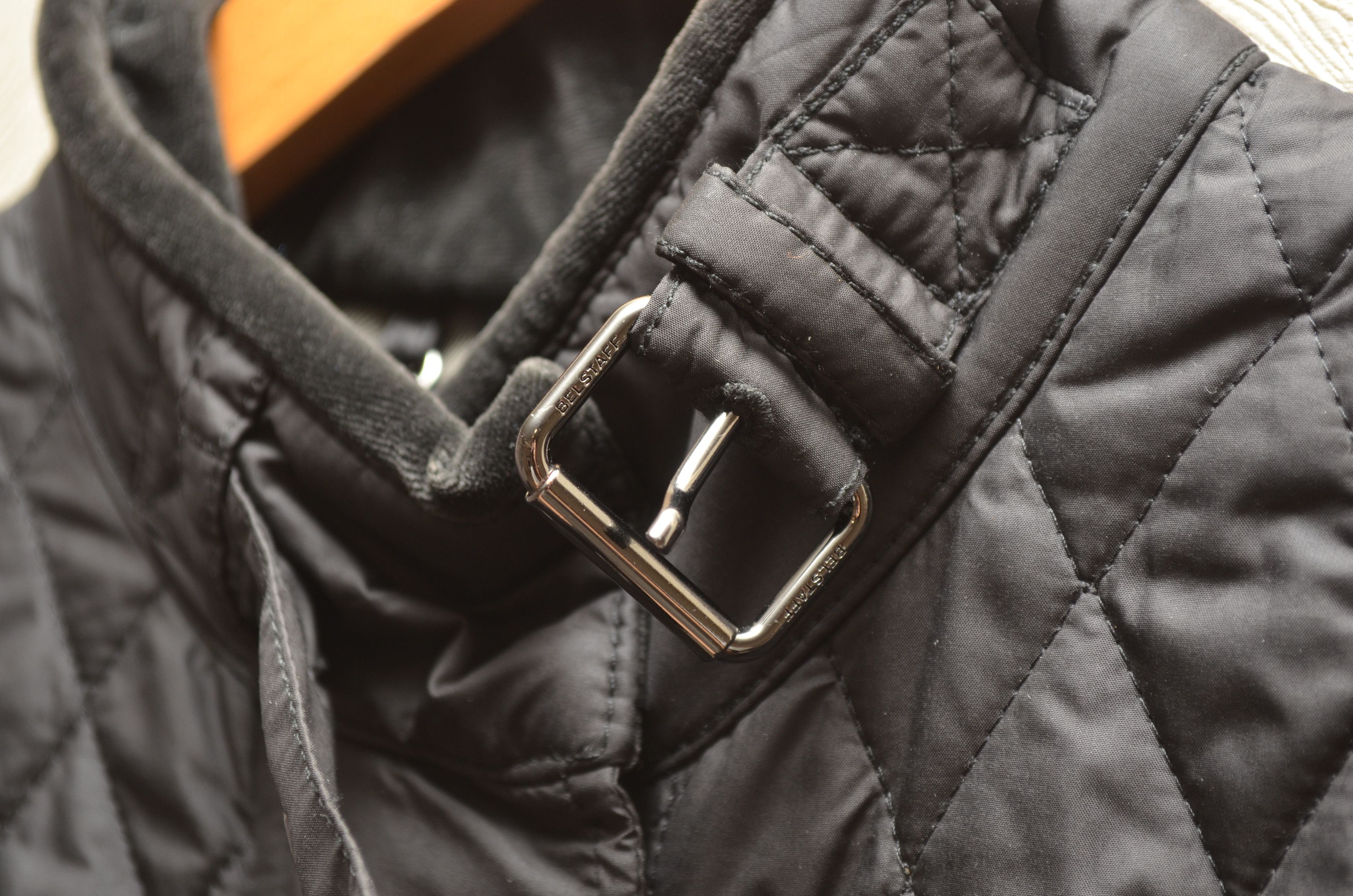 Belstaff BELSTAFF Ladies Quilted Biker Style Jacket sz IT 48 P2P 19" Size XL / US 12-14 / IT 48-50 - 12 Thumbnail